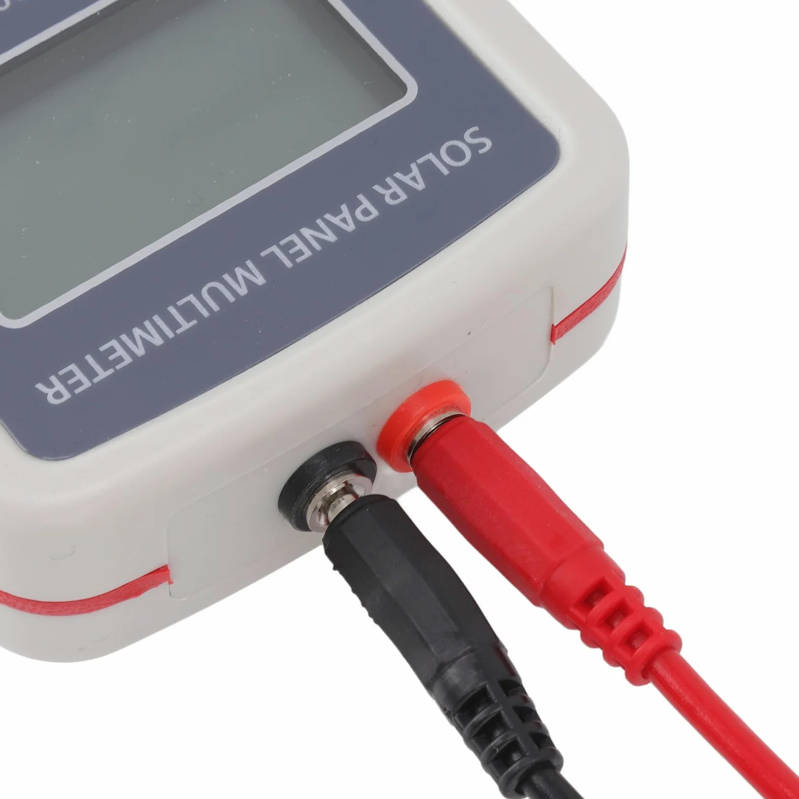 Tester multimetro per pannelli solari, rilevatore MPPT per il monitoraggio della tensione e dell'alimentazione, materiale ABS di alta qualità, display LCD con protezione