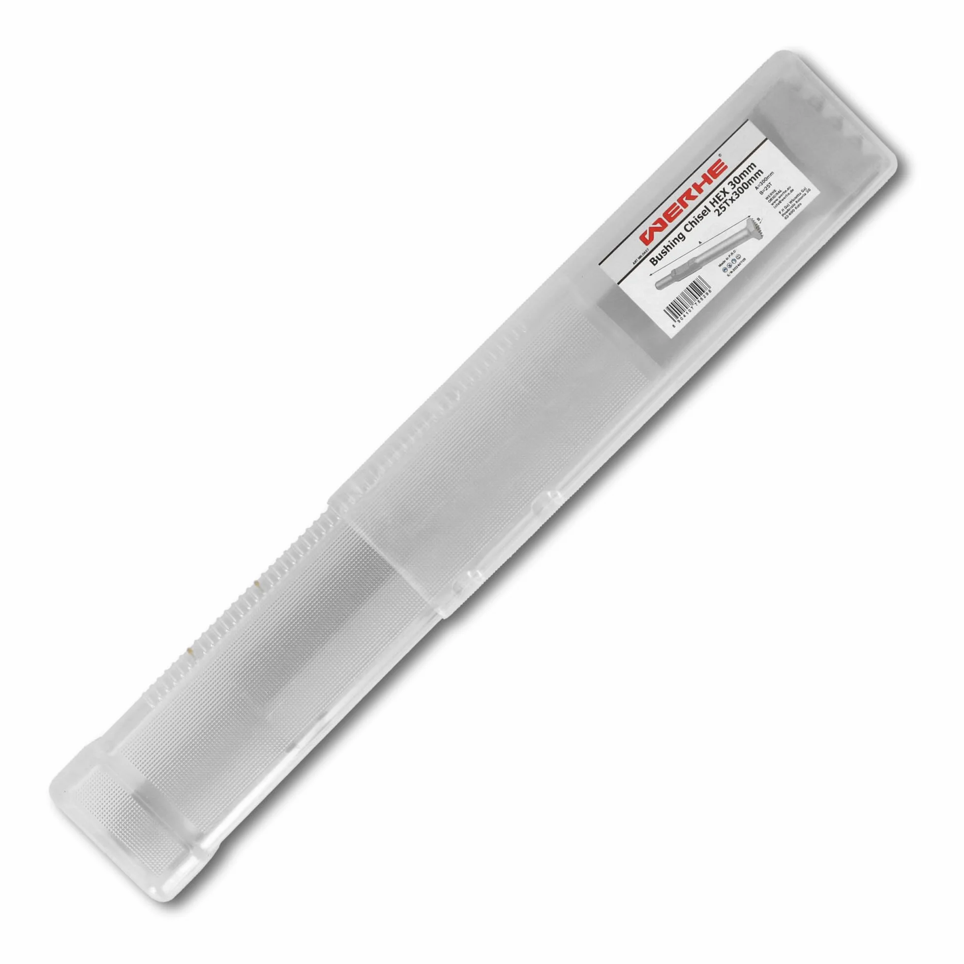 WERHE Bocciardatore HEX30 25 denti 300 mm quadrato utensile a scalpello per calcestruzzo