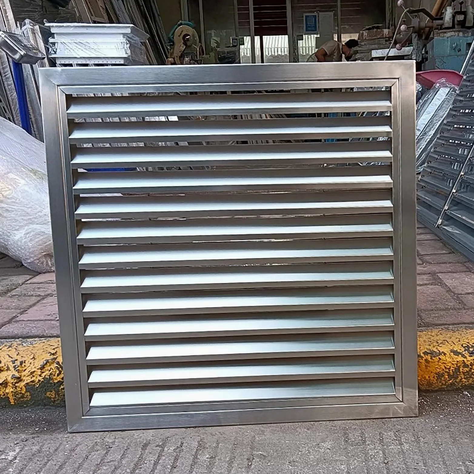 Griglia di Copertura del Pannello di Ventilazione, Coperchio della Griglia con Persiane Personalizzato per Parete O Soffitto, Pannelli di Accesso(16x12 (41x30cm))