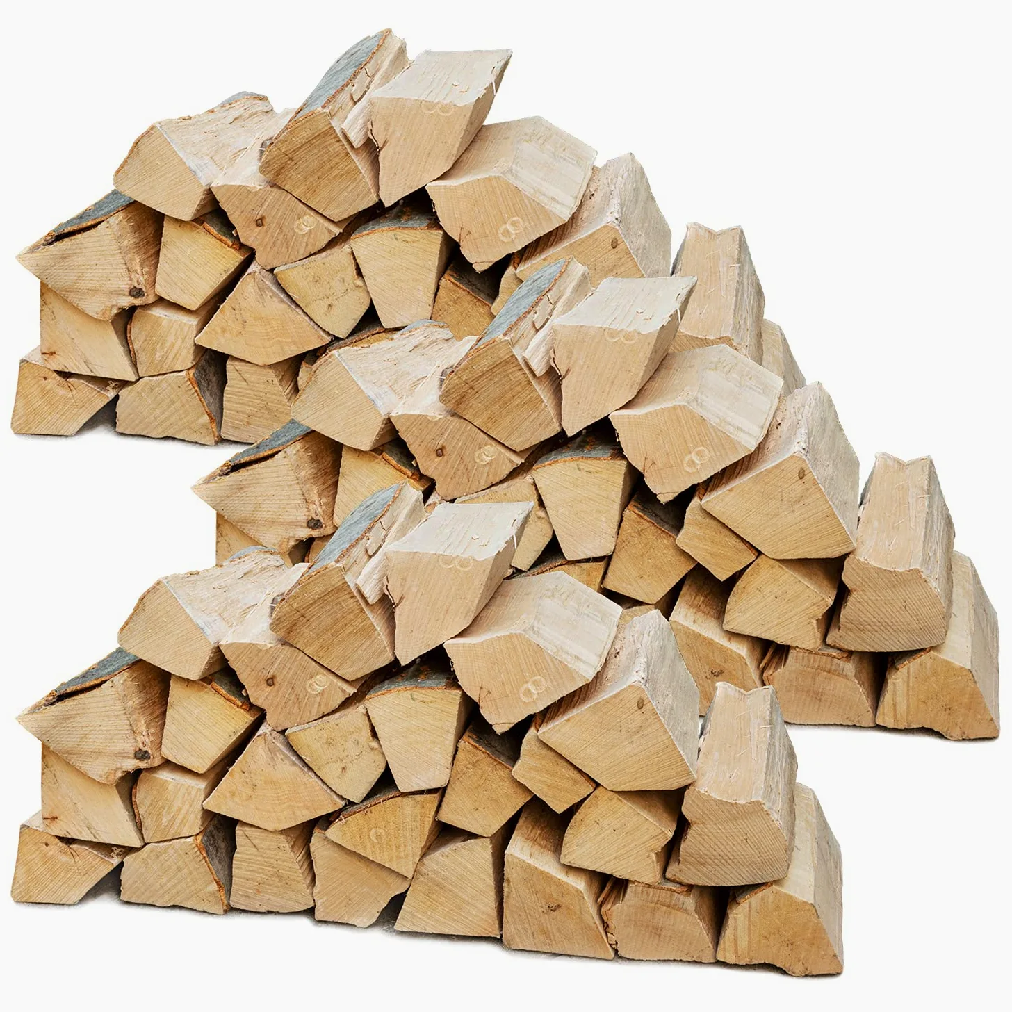 Legna da Ardere 90 kg Per Stufa e Camino Braciere Griglia Cestello per il Fuoco Ceppi 25 cm Flameup