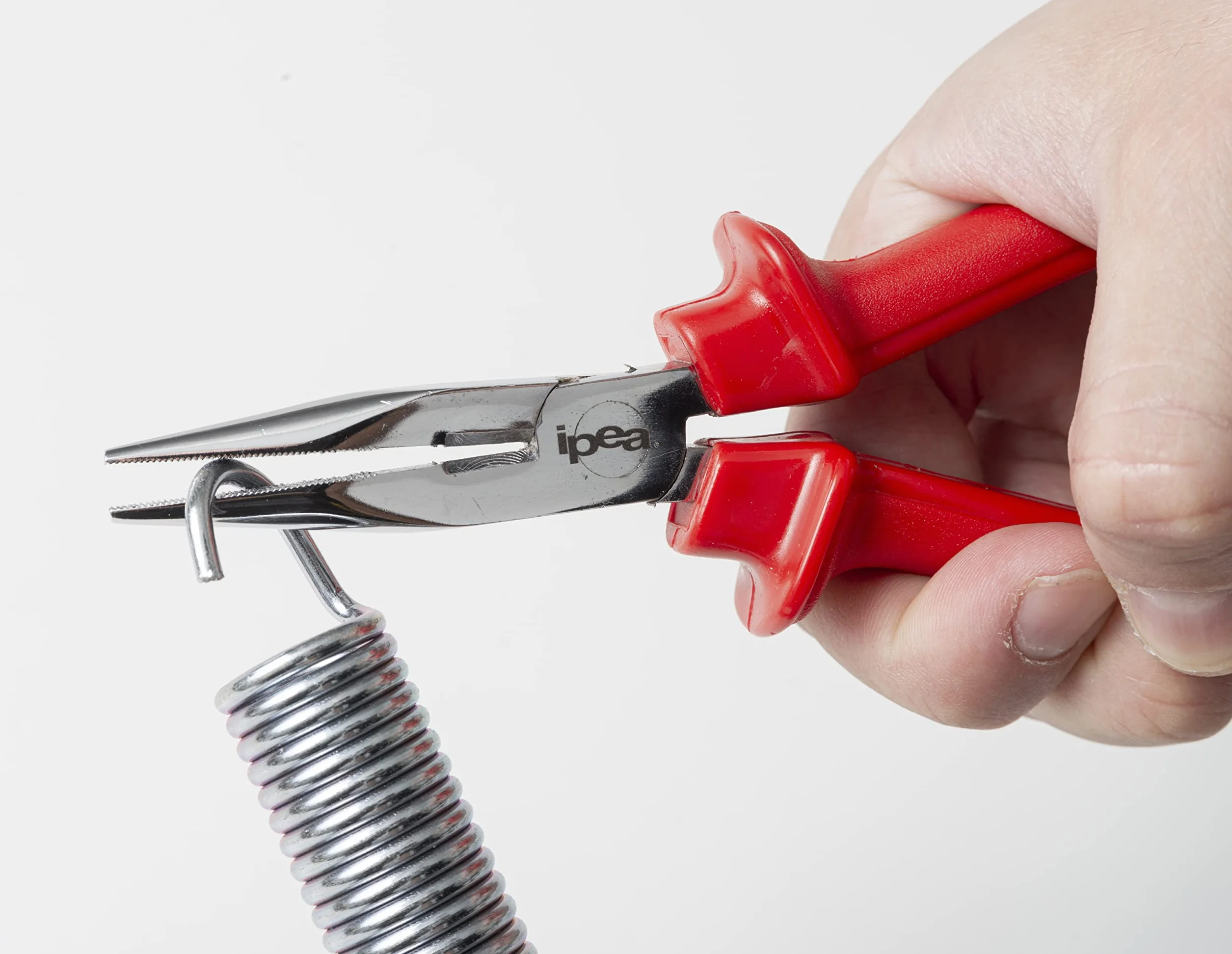 IPEA Pinza a Becco Dritto Professionale 17 cm Acciaio Universale
