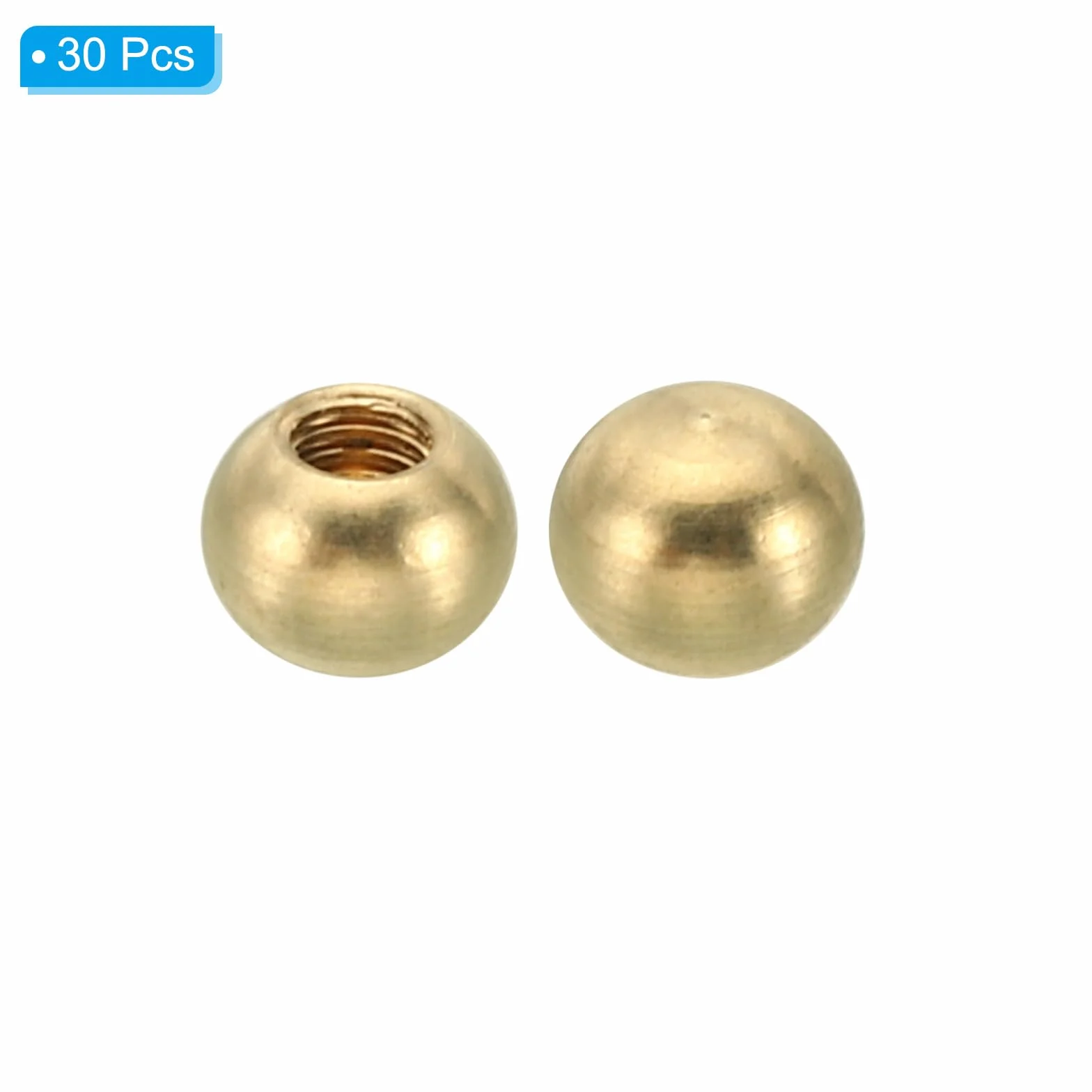 PATIKIL Dado Cieco M3x6mm, 30pz Cappucci Copri-Dado Bulloni in Ottone Dadi a Cappuccio Decorazione per Lampade