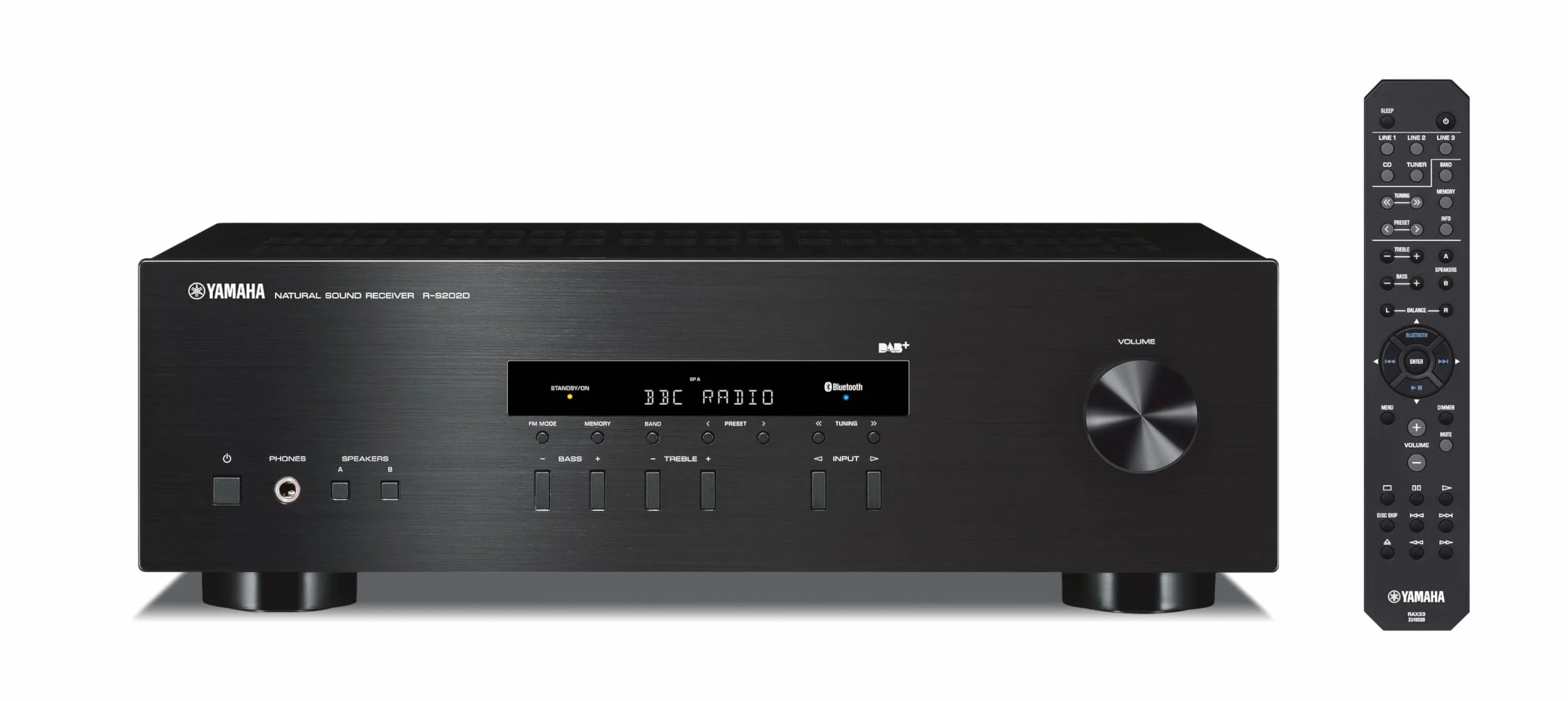 Yamaha Ars202Dbl R-S202D Sintoamplificatore, Nero, Wi-Fi