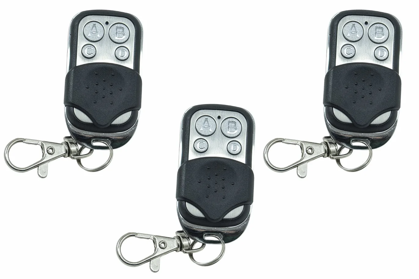 Set di 3 telecomandi universali 433,92 MHz Codice fisso per cancello automatico