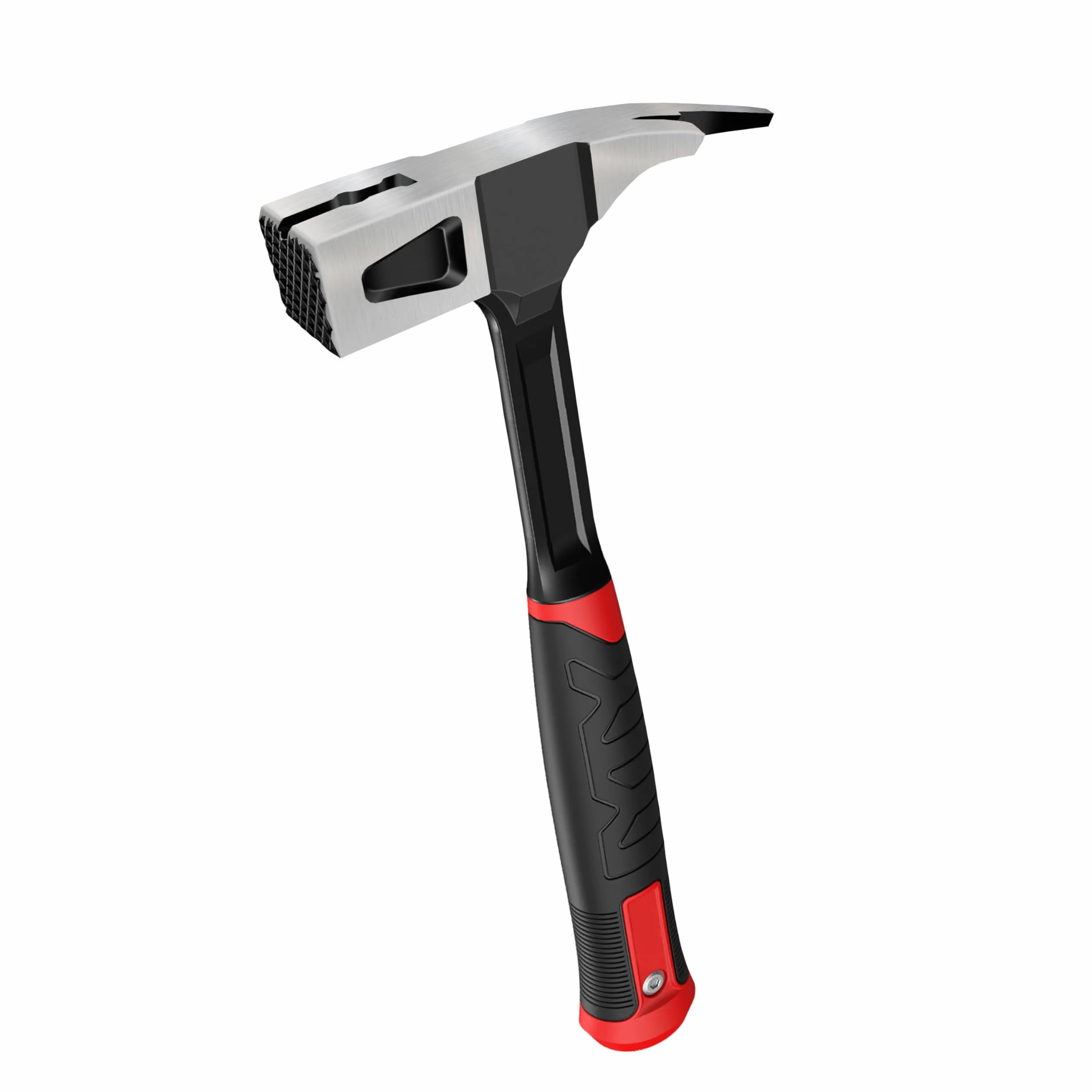 C&T Martello da carpentiere da 600 g, martello da fabbro, martello forgiato a un pezzo, struttura interamente forgiata, con supporto magnetico per unghie, eccellente ammortizzazione delle vibrazioni