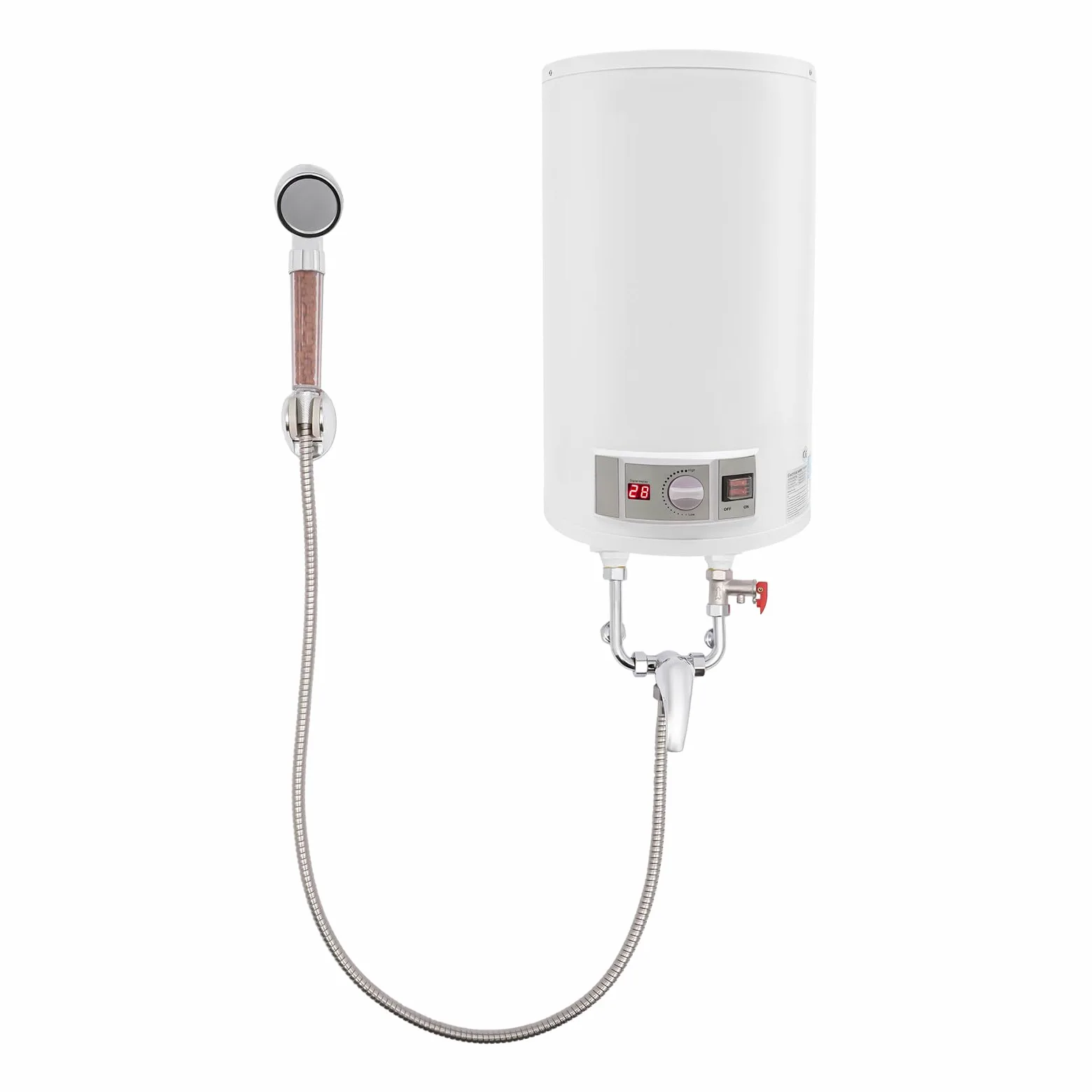 Scaldabagno elettrico da 2 kW e scaldabagno per bagni, parrucchieri, hotel, pensioni, saloni di bellezza e bar, soluzione efficiente di acqua calda