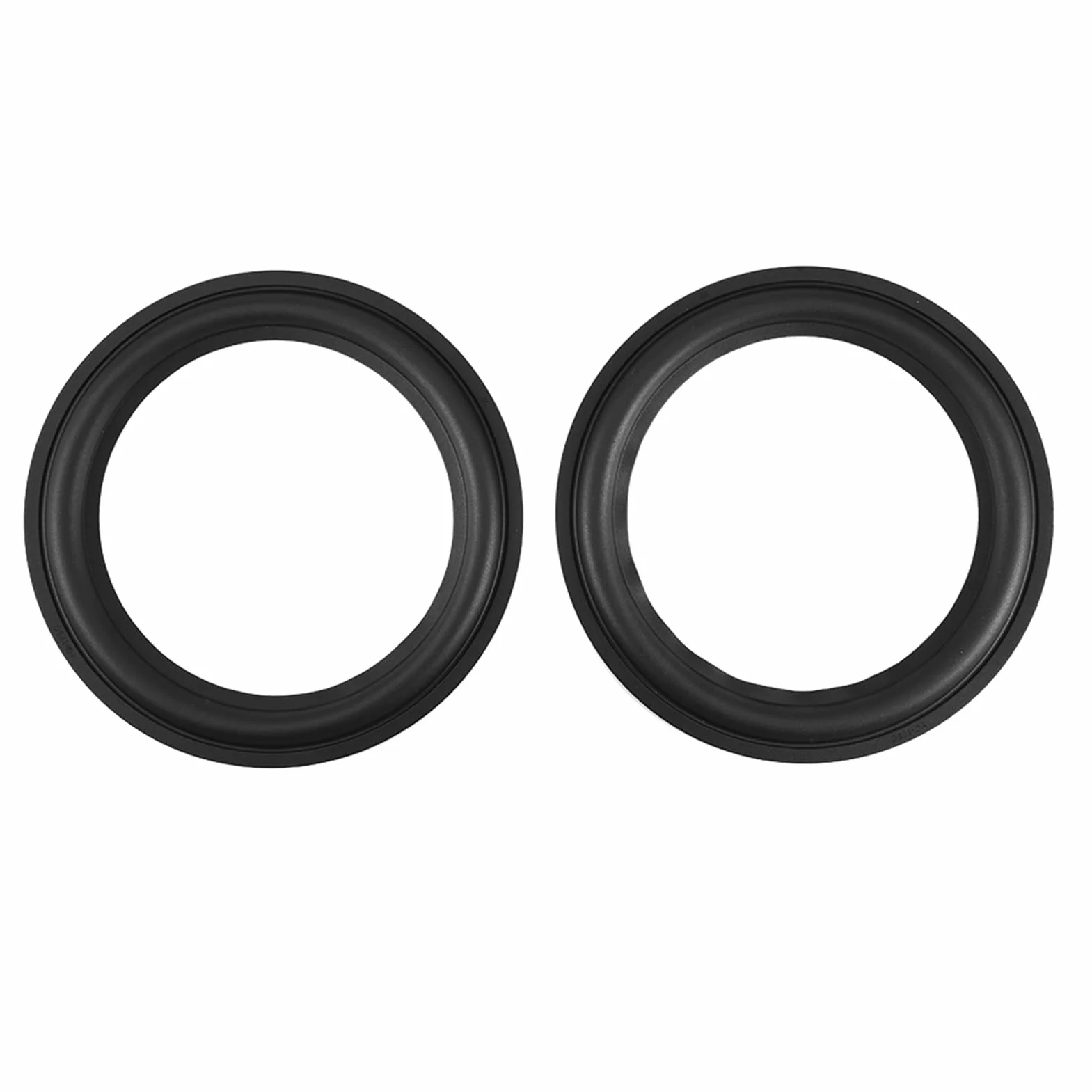 Parti di Riparazione del Bordo in Gomma per Altoparlante e Bordo 'altoparlante Surround antietà per Altoparlanti, 2 Pezzi di Riparazione del Bordo del Woofer da 8 Pollici