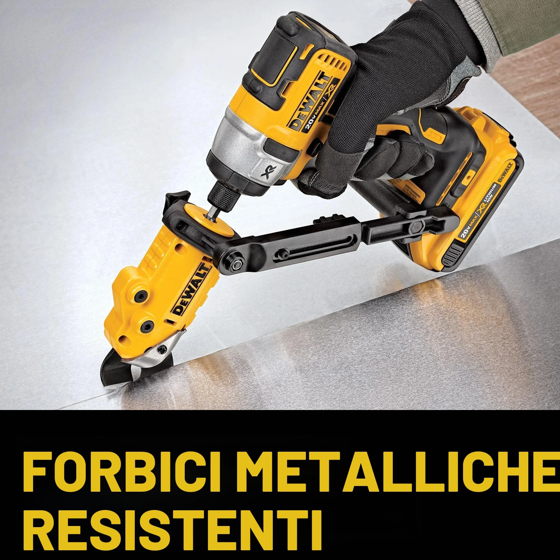 DEWALT DWASHRIR Cesoie in metallo, pronte per l'impatto