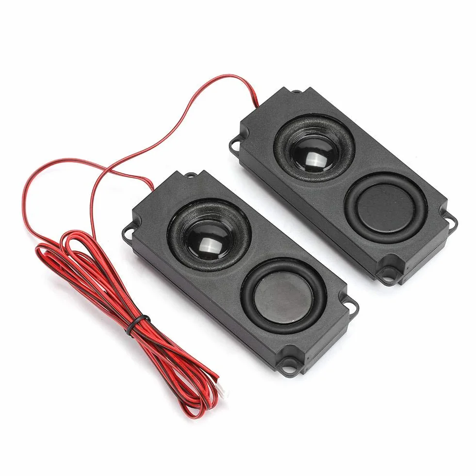 Altoparlante audio portatile nero 8Ω 5W Heavy Bass audio cavità 40mm altoparlante magnetico interno doppio con grande volume per tutti i tipi di prodotti digitali
