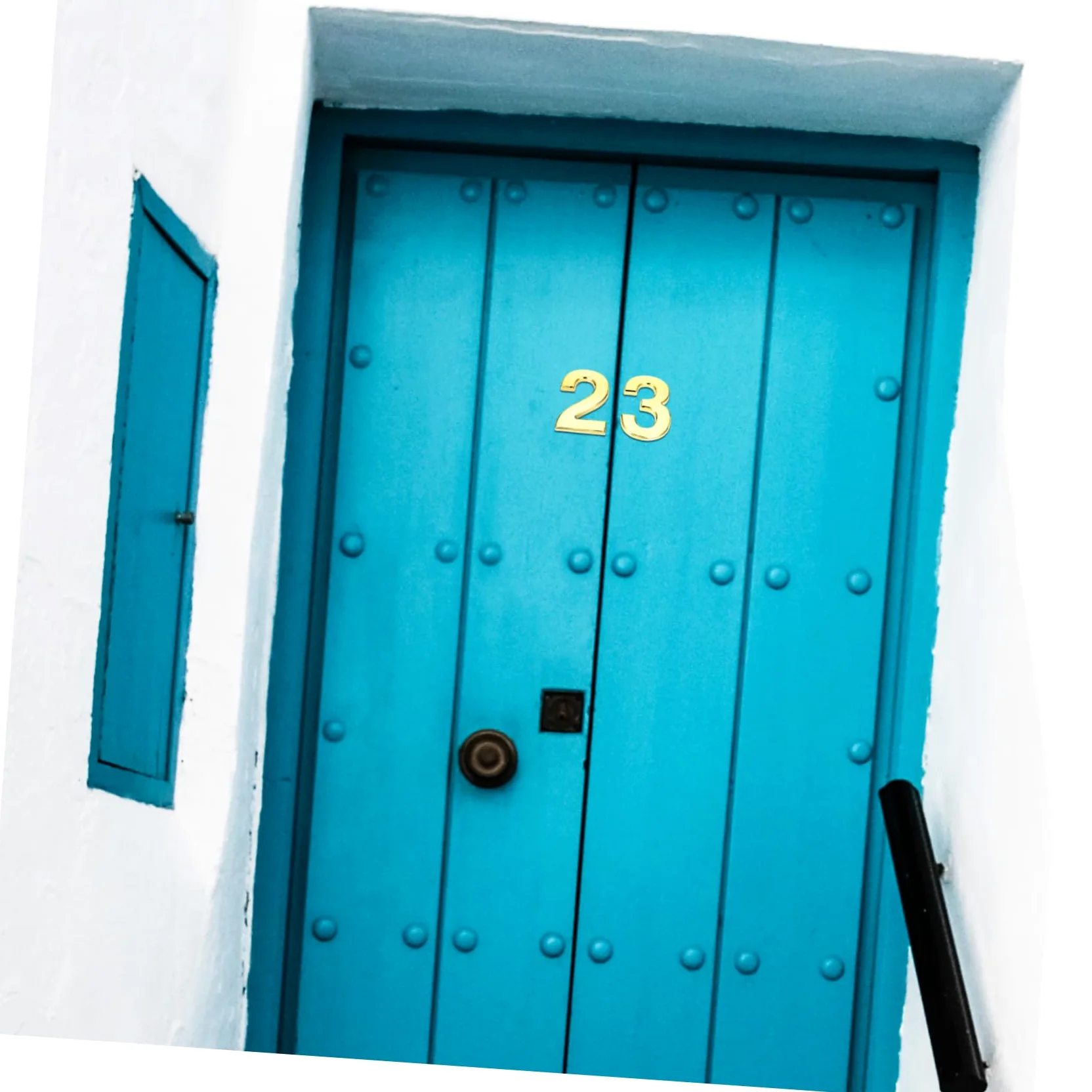Artibetter 20pezzi Numeri Adesivi Antichi Per Decorazioni Di Porte e Numerazione Civica Per Casa e Hotel Impermeabili e Resistente Alle Intemperie