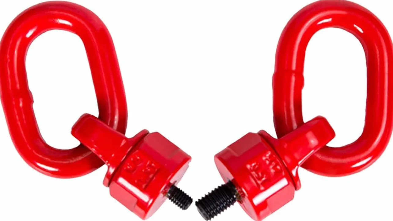 Vite ad occhiello rotante a 360 gradi M16*20, golfare per carichi pesanti M16, golfare meccanico con filettatura esterna, utilizzato in progetti portuali, energetici, in acciaio, di costruzione navale