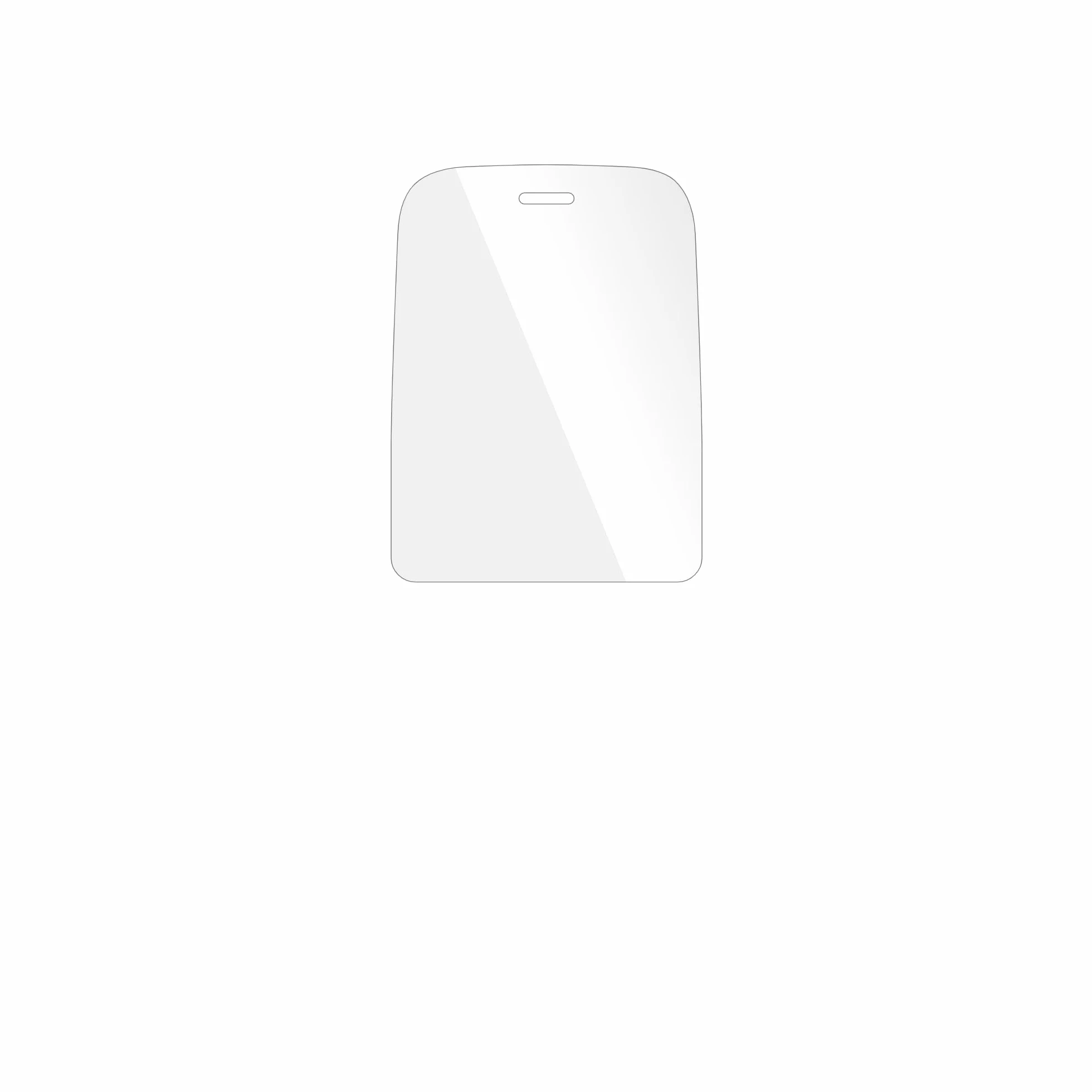 dipos I 4x Pellicola Protettiva compatibile con Panasonic KX-TF400 Pellicola di Protezione cristallo