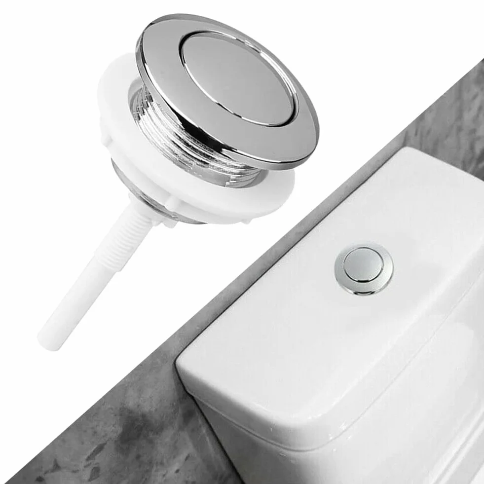 SPORTARC Pulsante di scarico WC 38 mm singolo per sciacquone serbatoio acqua