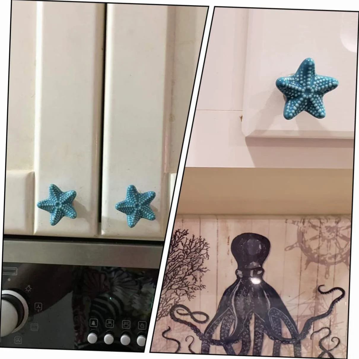 Mikikit 3 Set Di Maniglie Per Porte in Oro Pomelli Per Mobili Decorazioni Per Cassetti Eleganti 4 Pezzi * 3