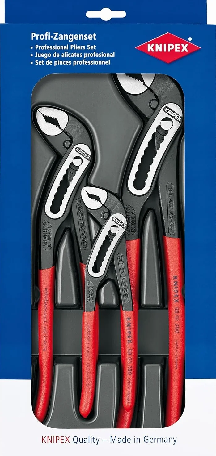 KNIPEX Assortimento Alligator 88 01 180 88 01 250 88 01 300 00 20 09 V03