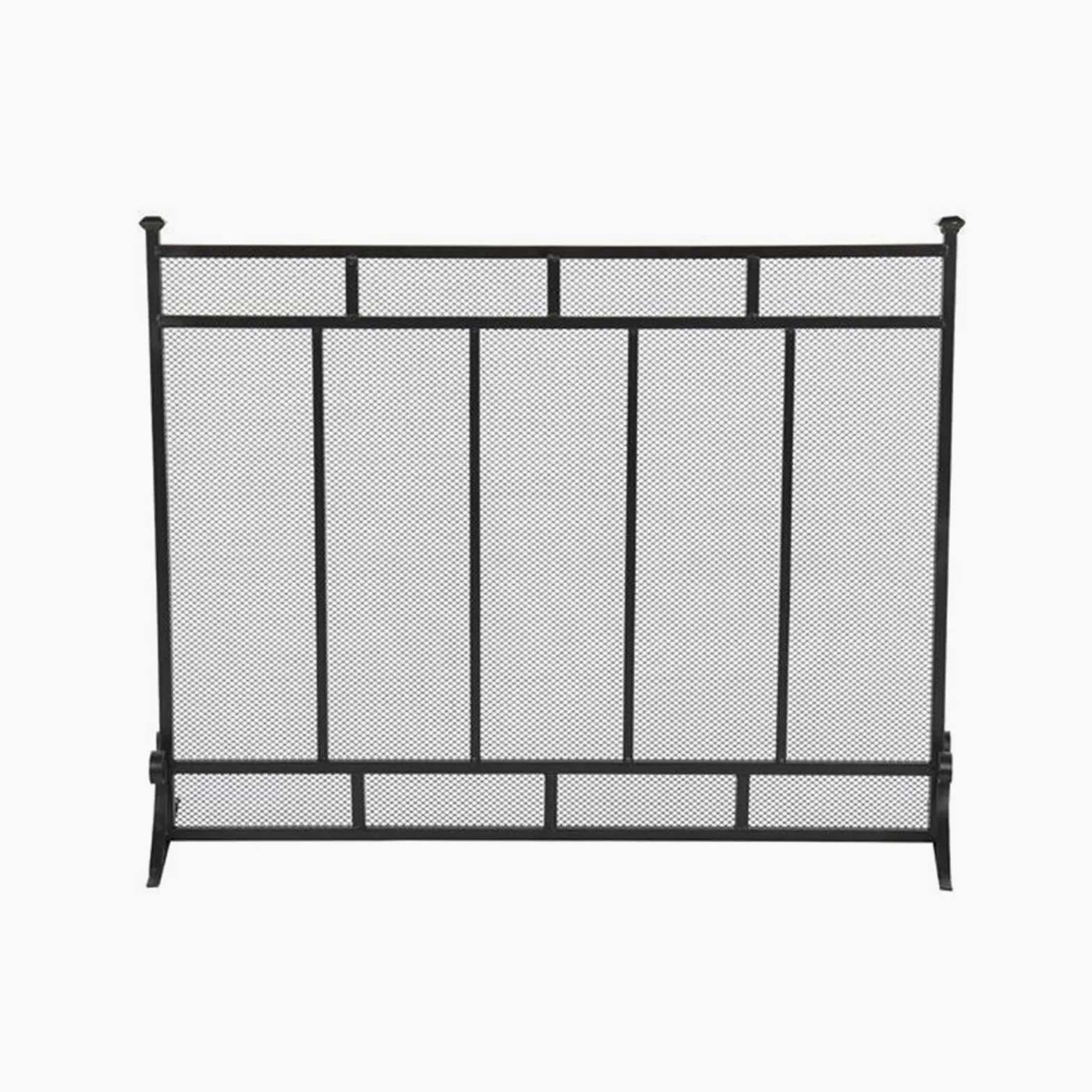 Schermi per Caminetti di Guardia Schermo for camino Griglia verticale Decorativo in rete di ferro Gruppo schermo for camino Copertura for camino grande e solida Accessori per Caminetti in Rete Decorat