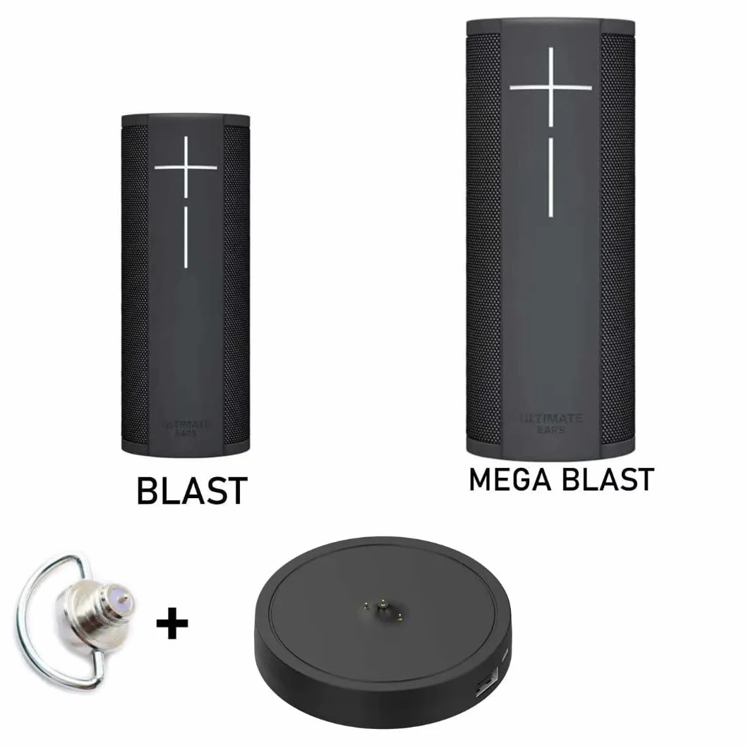 Base di ricarica per Caricabatterie di ricambio compatibile con Ultimate Ears UE BOOM 3,Megaboom 3,BLAST,MEGABLAST Altoparlante Portatile
