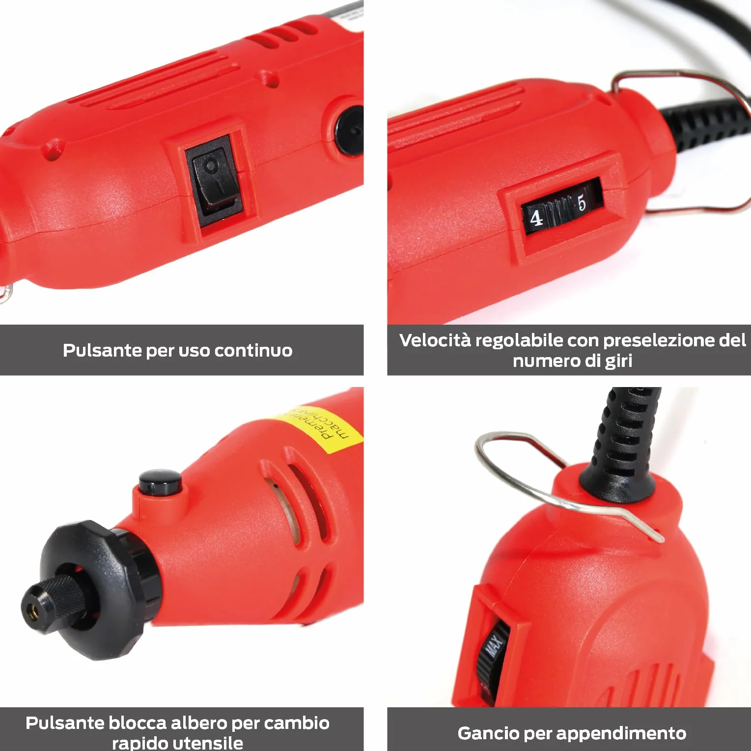 Valex Multiutensile Universal 231 135W 3 mandrini portautensili