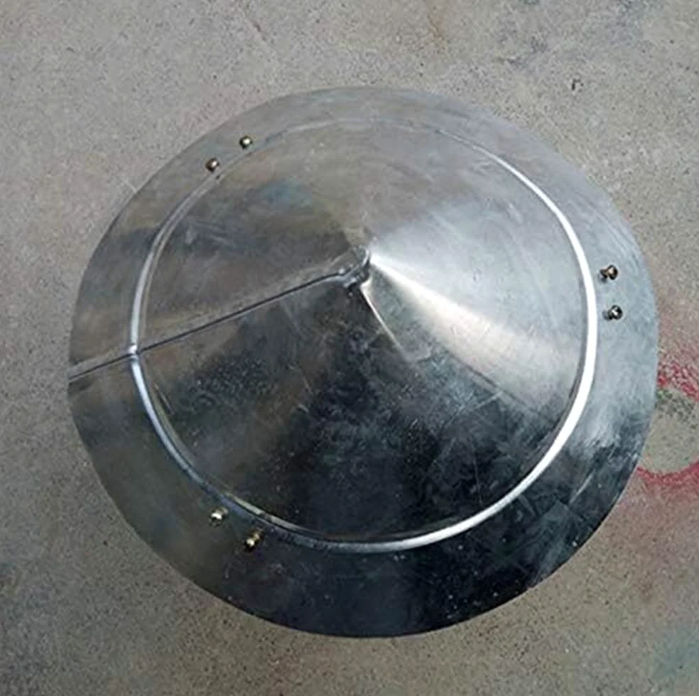 Copertura antipioggia per camino in acciaio inox, protezione per condotti di ventilazione