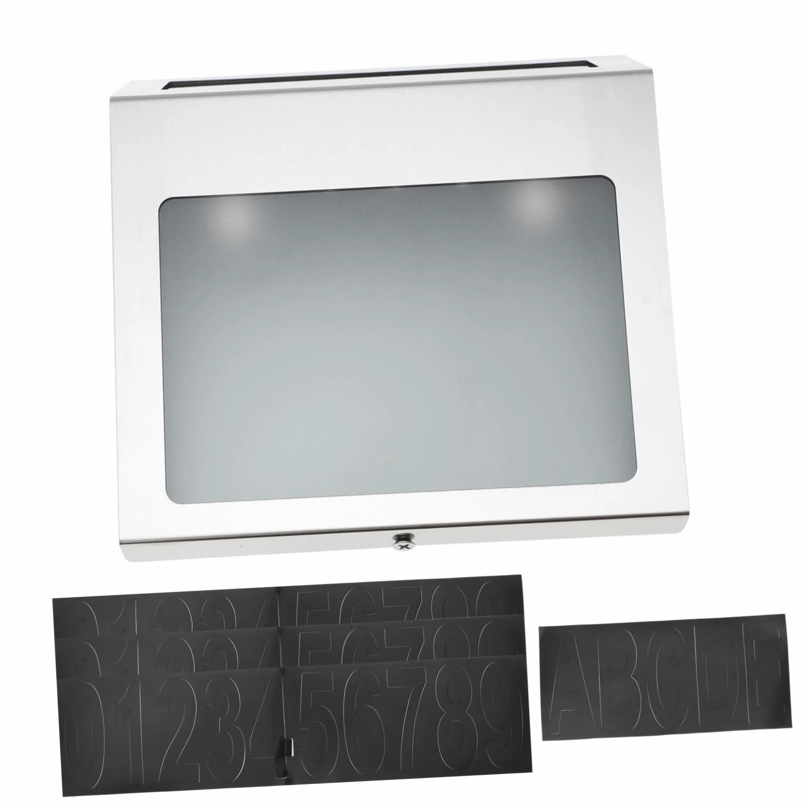 Housoutil Lampada a Energia Solare Per Numero Civico Luce a Led Per Targa Porta Realizzata Con Materiali Durevoli e Resistente Alle Intemperie
