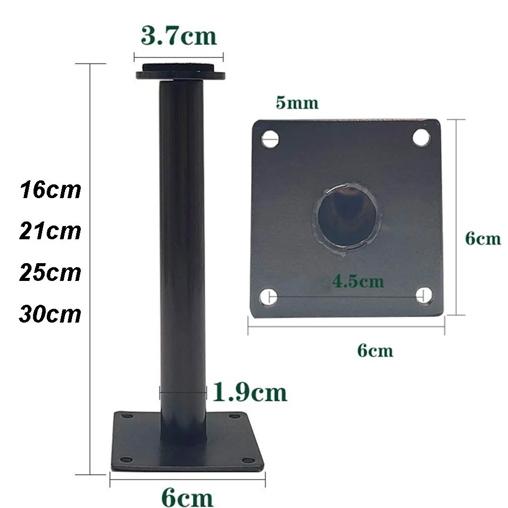 Gambe per mobili, Piedini regolabili for mobili, gambe for divani, for armadi in acciaio inox, for tavoli, piedini for, for e scrivanie in metallo, argento, 4 pezzi(30cm)