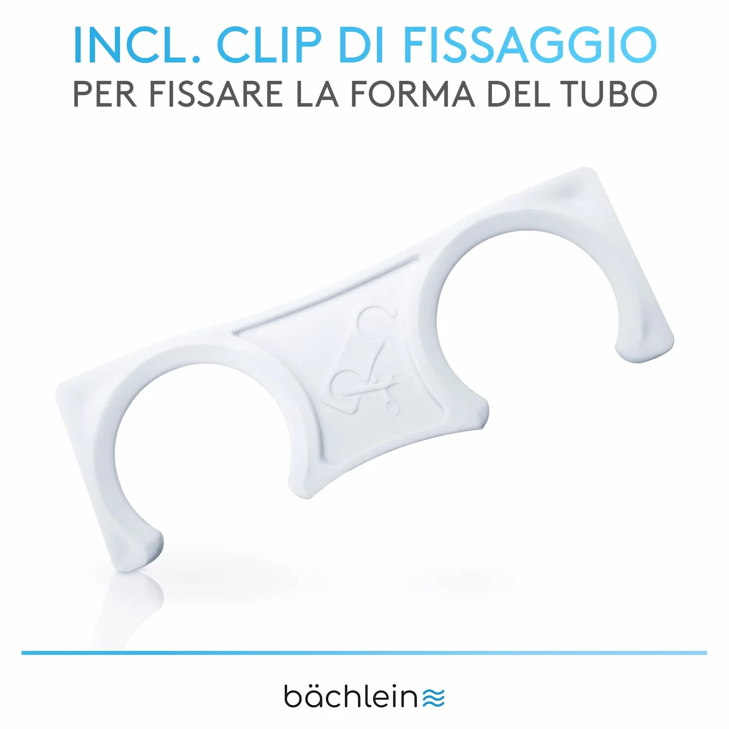 Bächlein Tubo Flessibile di Scarico per Lavabo - G 1 1/4" x 32 mm, Estensibile da 320-800 mm, Sifone Antiodore Regolabile Individualmente