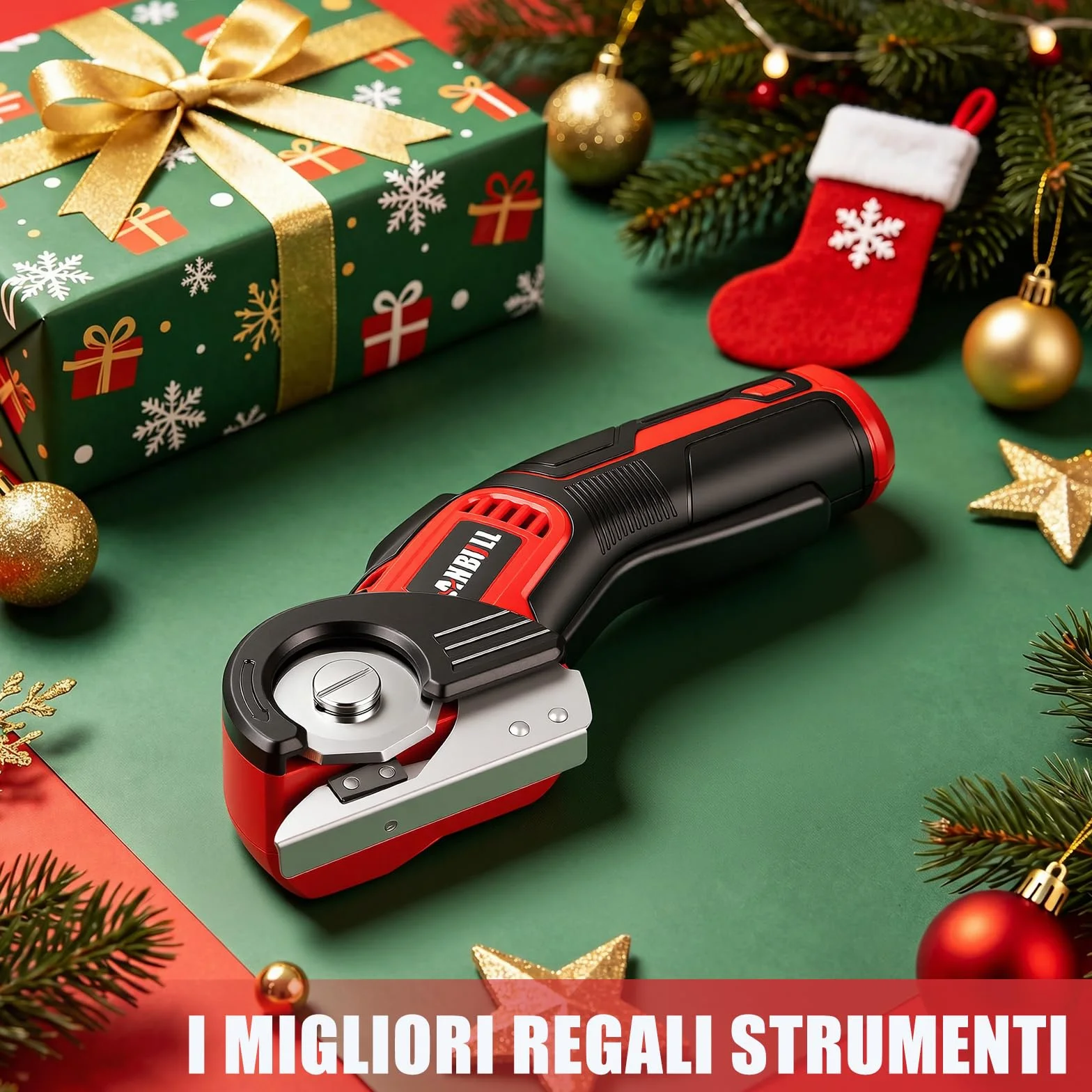 Anbull Forbici Elettriche Senza Fili 4V, Taglierina Elettrica Ricaricabile USB per Cartone Tessuti Pelle