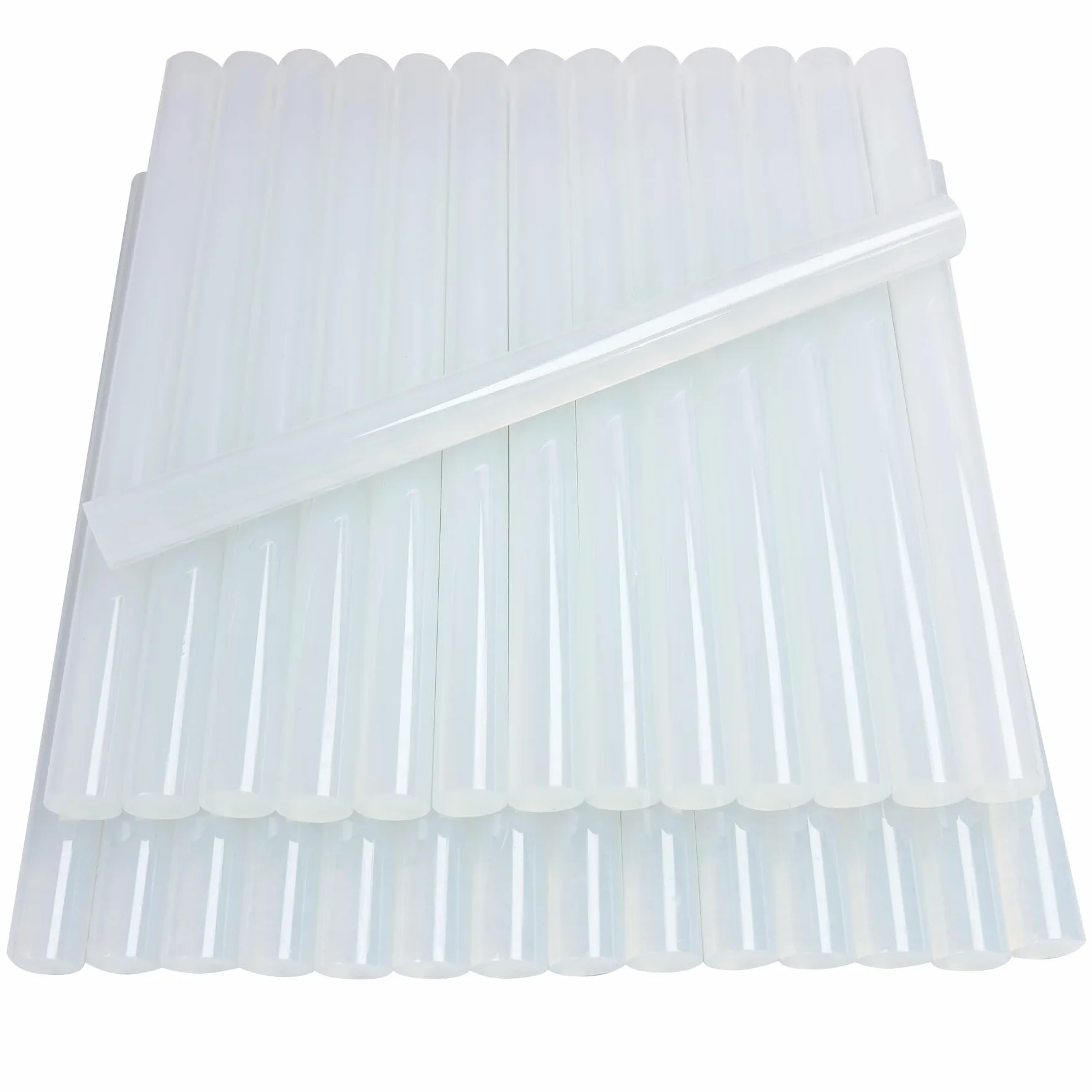 Bastoncini di colla a caldo 150 x 11 mm, trasparenti per pistola - 28 pezzi