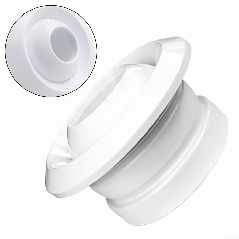 FACAIIO Jet - Griglia di ventilazione sferica per aria condizionata centralizzata, volume d'aria regolabile da 300 mm, copertura per griglia di ventilazione in ABS, girevole a 360°, uscita di scarico