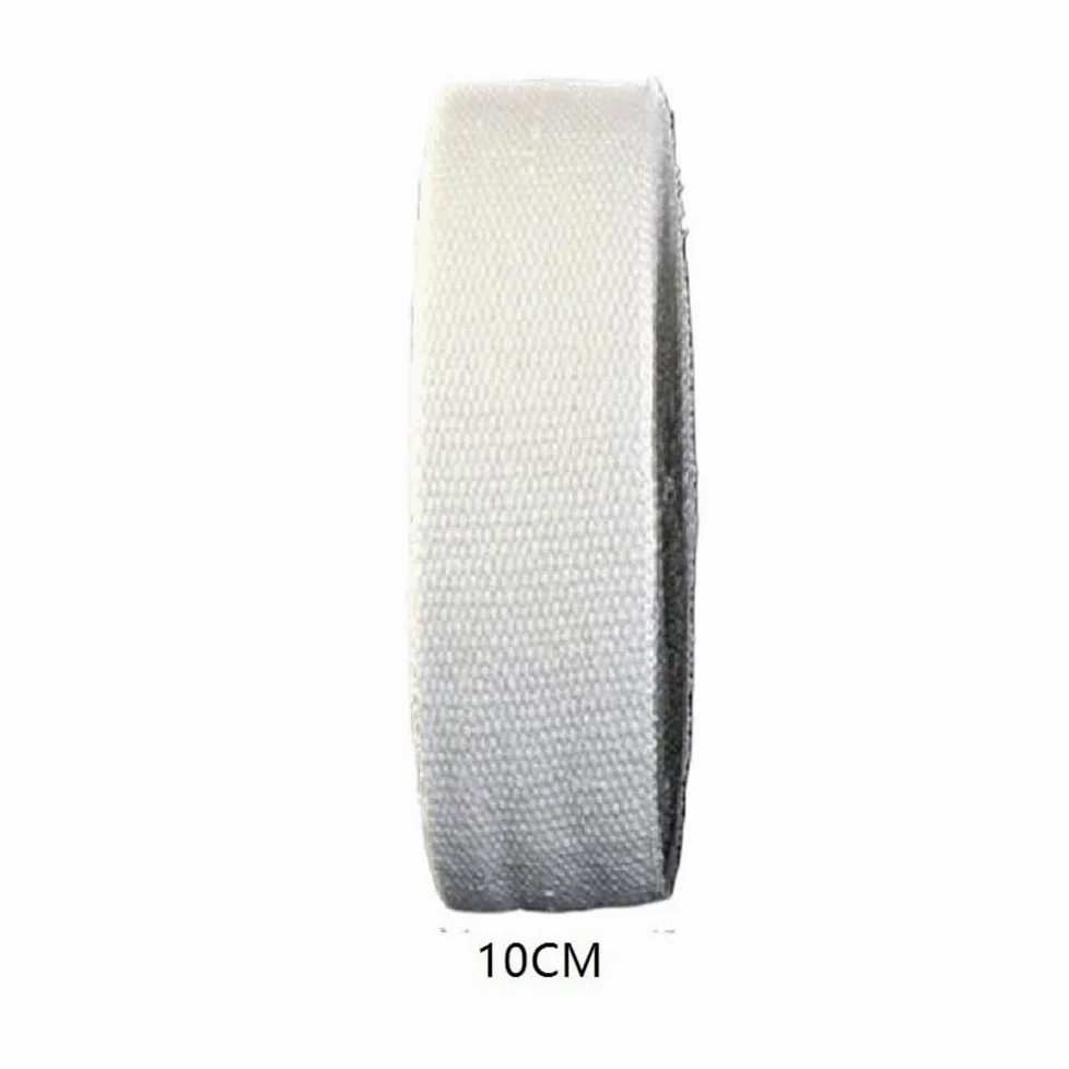 Corda in fibra di vetro per stufe, Corda di tenuta intrecciata in fibra ceramica ad alta temperatura Lunghezza 1M Spessore 3mm Larghezza 3x (30-100) mm | 3x100mm