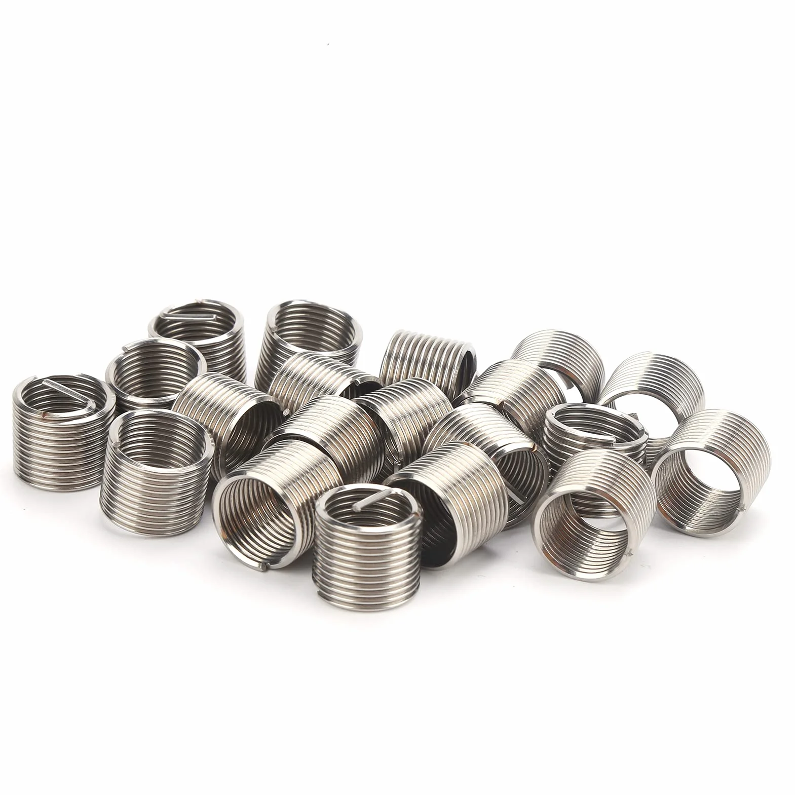 Fdit Kit di Strumento di Riparazione Filettatura, 20 pezzi M14x1.5x1.5D Inserti Filettati, Presa Vite Acciaio Inossidabile per Lavorazione Metalli