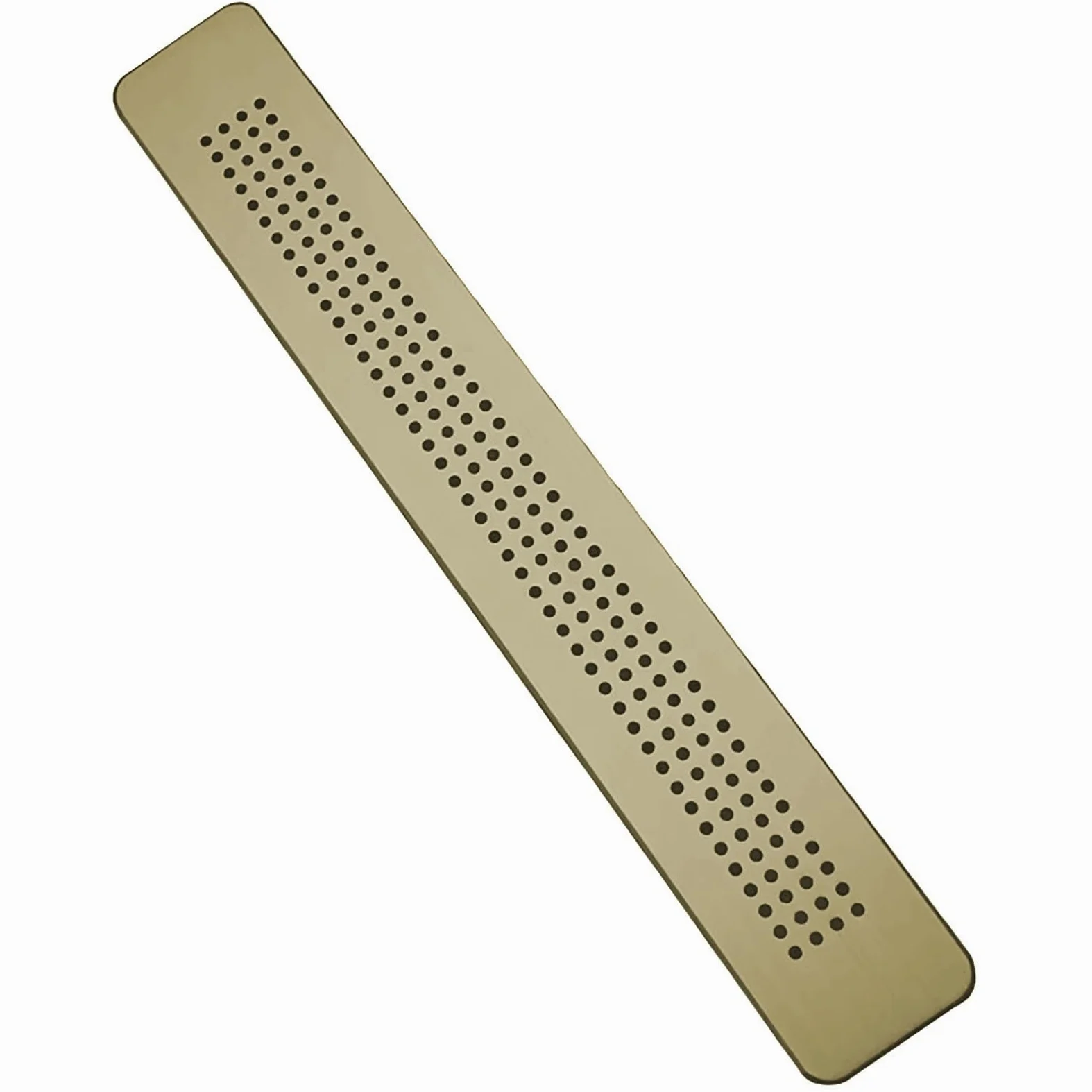 Piastra di Sfiato in Metallo/Coperchio del Portello di Accesso, Copertura della Griglia del Foro di Alimentazione per Armadietti, Coperchi di Ispezion(Gold,L 205mm (8 1/8in))