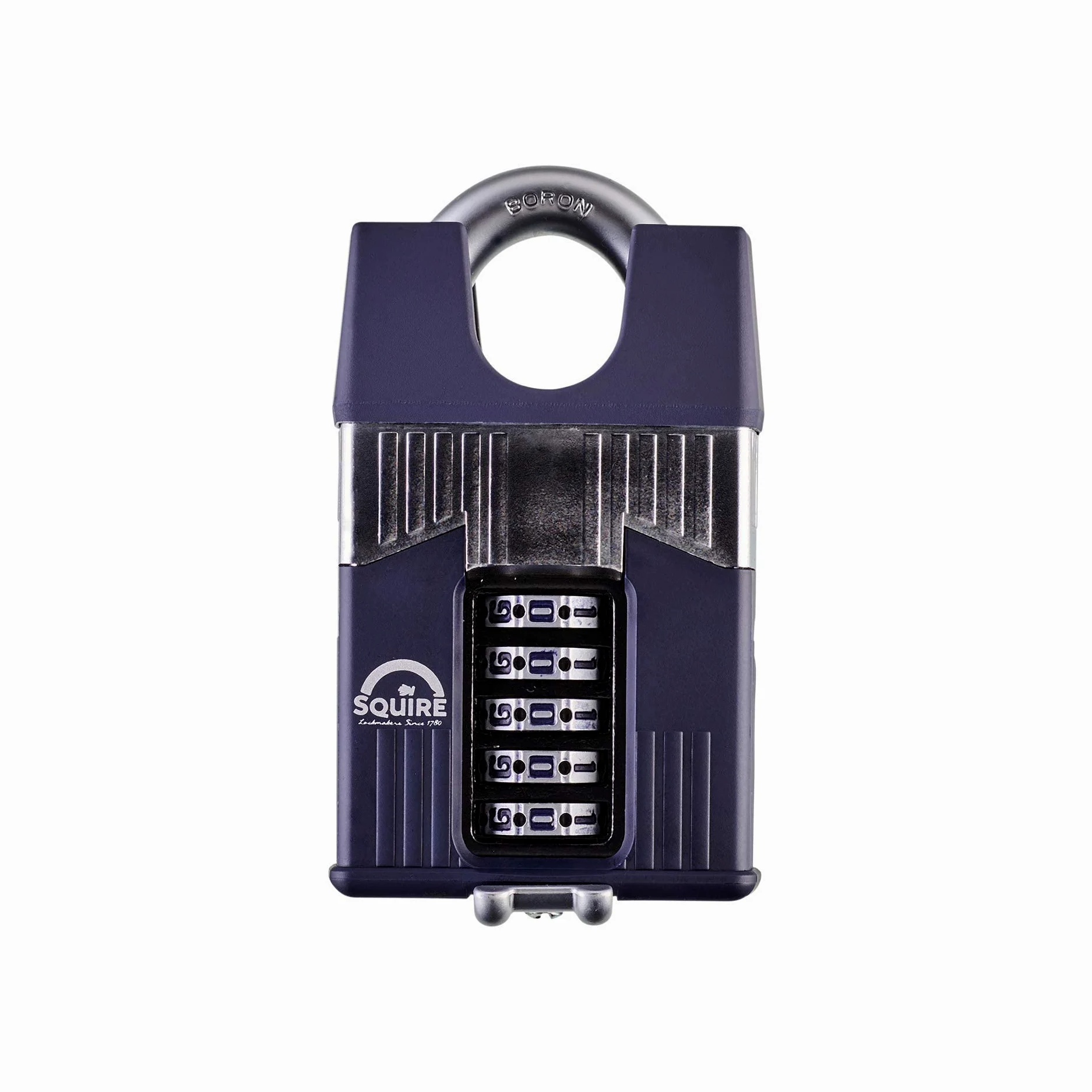 Henry Squire & Sons HSQWC65CS 65 mm Warrior ad alta sicurezza lucchetto combinazione chiuso – blu