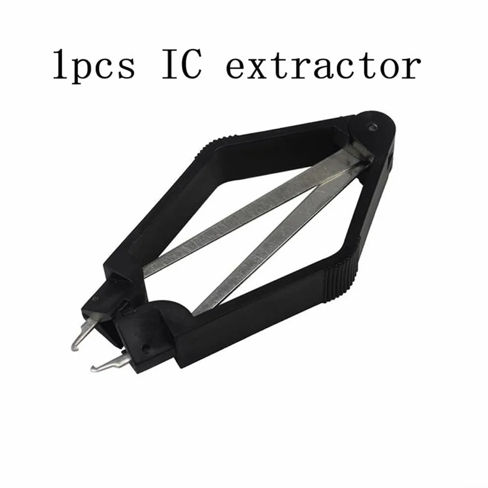 Estrattore IC PLCC regolabile 18-124 pin con molla assistita antistatico metallo plastica per rimozione BIOS ROM
