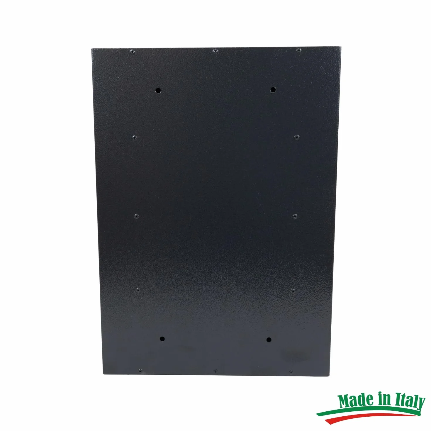 MOHOME Cassetta Postale Esterno Condominiale Antracite Ferro 4 Scompartimenti 30x17x42 cm Apertura Frontale Doppia Chiave