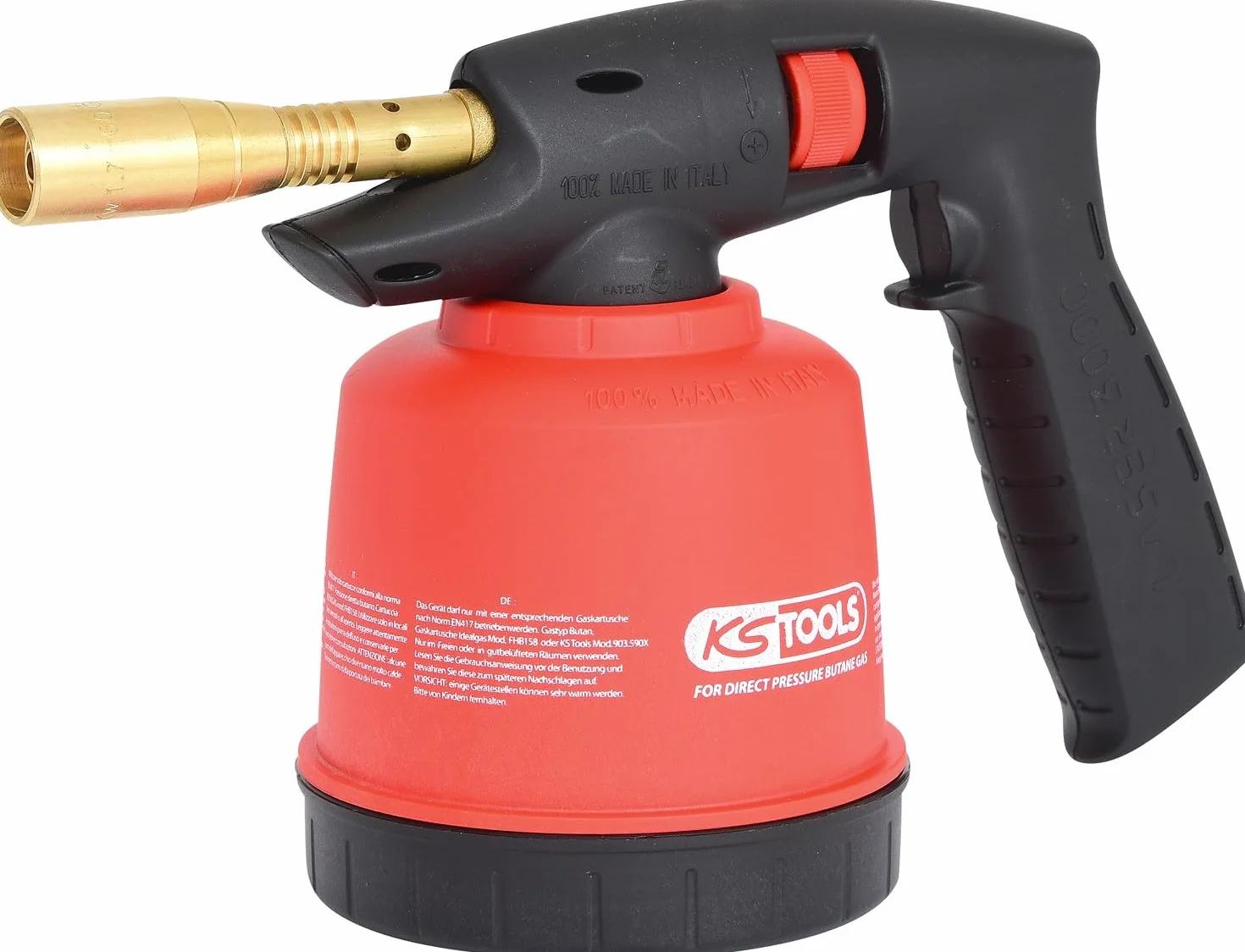 KS Tools 903.5901 Saldatore a Cartuccia Universale Plastica