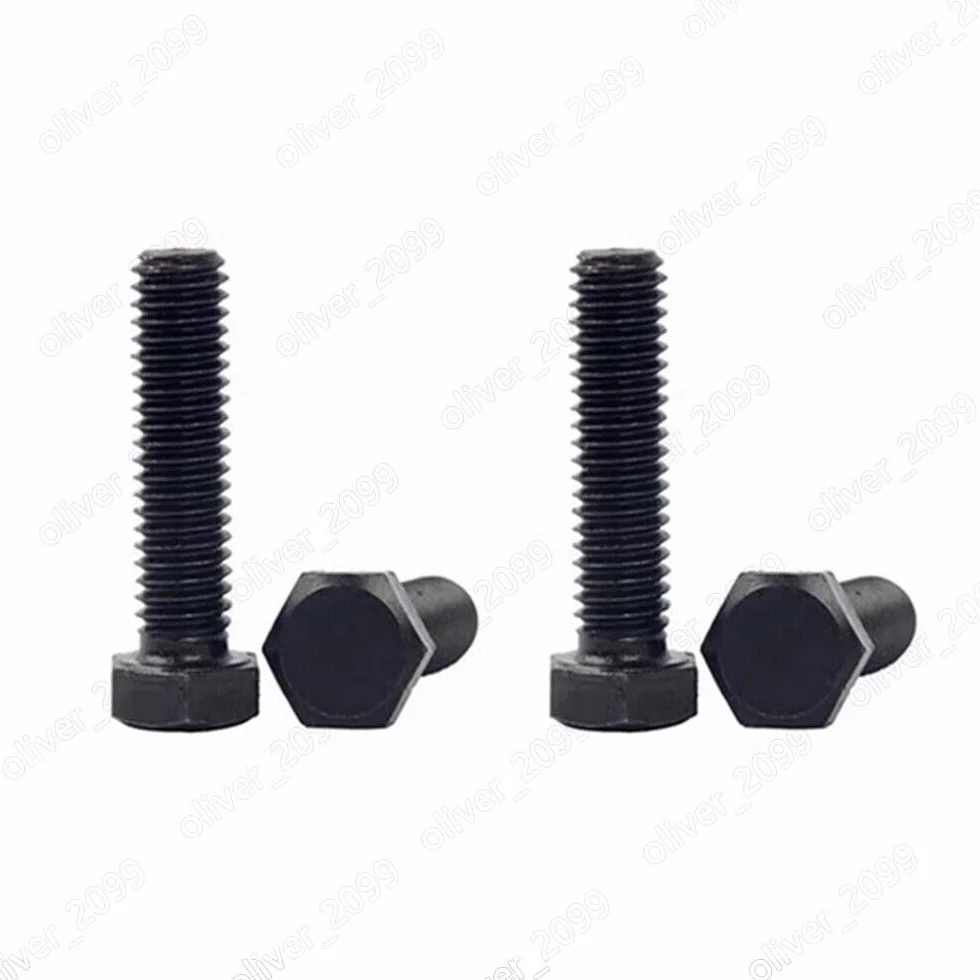 Bulloni a testa esagonale M11 acciaio nero 8.8 passo 1,25 1,75 100mm