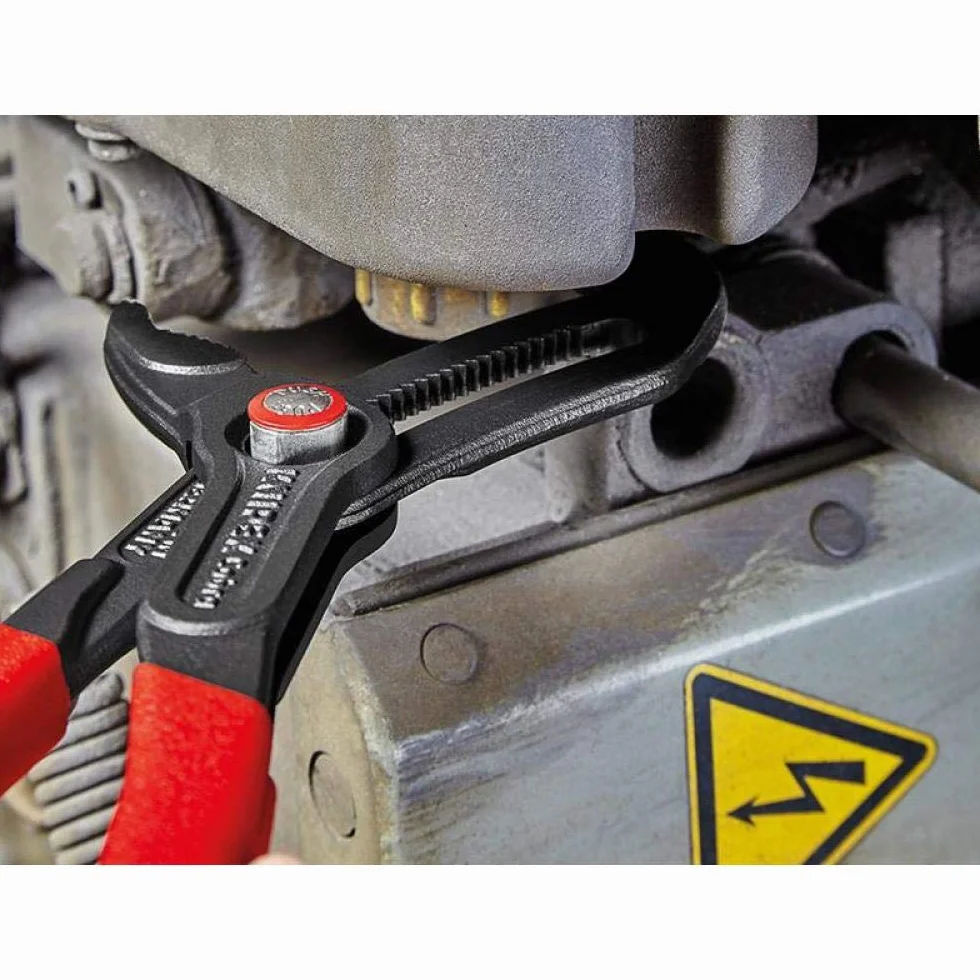 KNIPEX Cobra QuickSet Pinza regolabile per tubi e dadi 87 21 300 SB