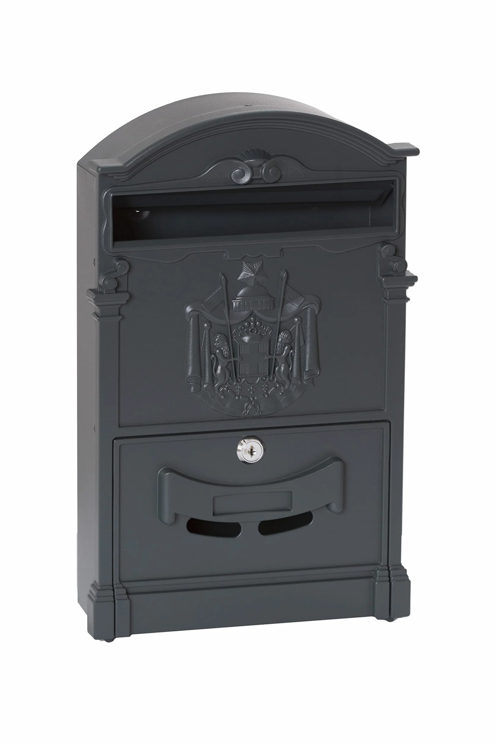 ARREGUI Residencia D-2151/GA Cassetta Postale Individuale in Alluminio, Grigio antracite, DIN A4