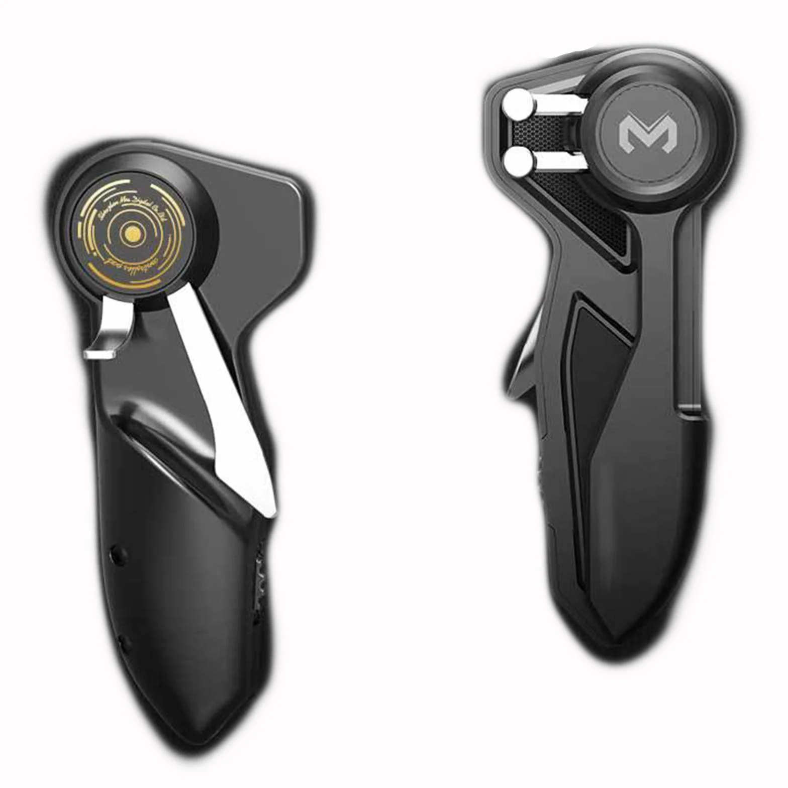 2 Pz Tablet Gioco Joystick Trigger Maniglia 6 Dito L1R1 Sparatutto Fuoco Obiettivo Pulsante Controller per iPad Tablet PUBG Accessori Gioco
