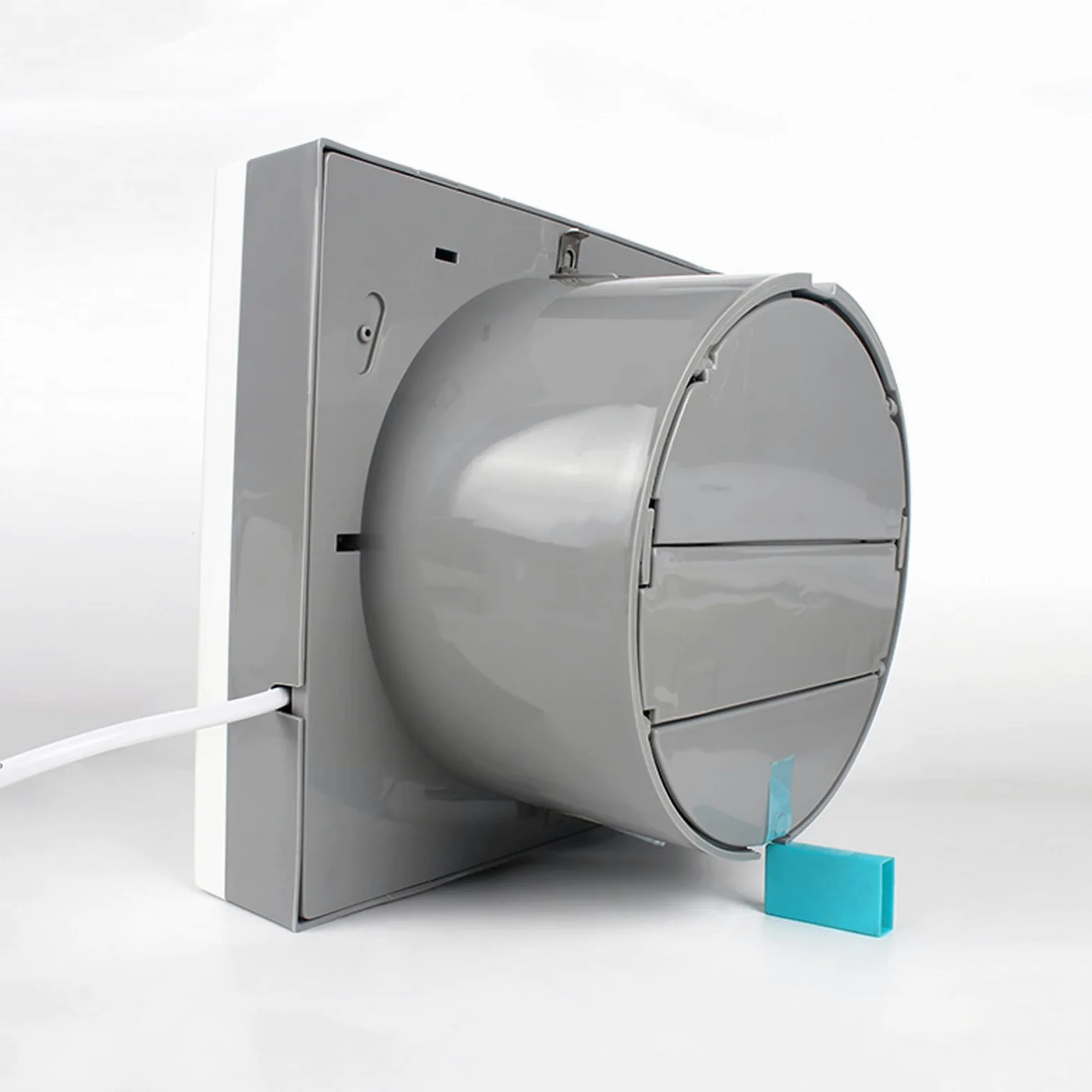 Ventola di scarico 6 "8" Ventilatore di scarico MUTE FINESTRA FINESTRA VENTILATORE VENTILAMENTO PER IL BAGNO STOCCIO ELETTRICO Ventilatore di scarico a due vie Eith Telecomando, Bianco aspiratore da c
