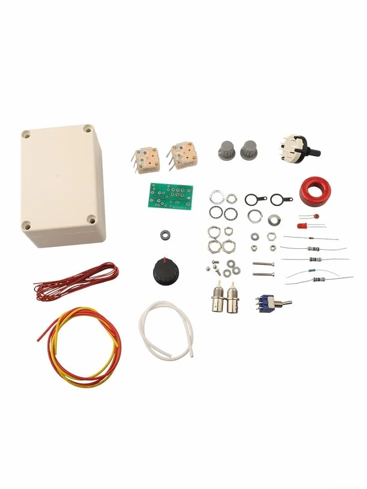 Kit sintonizzatore manuale -30MHz per Ham QRP, rete tipo T con indicatore LED VSWR, gestione potenza RF 15W, interfaccia Q9