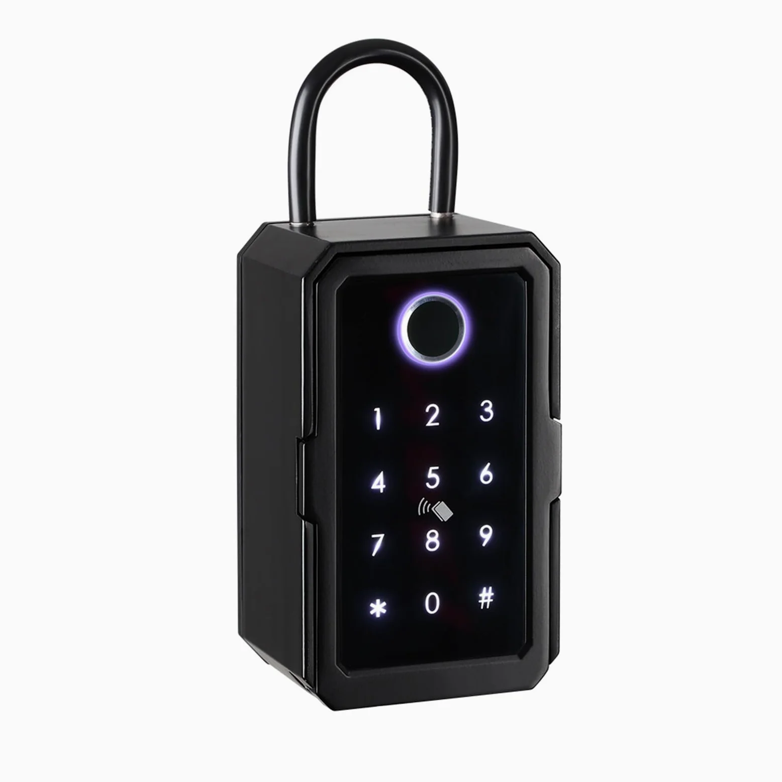 Cassaforte, cassaforte per la casa, Tuya Key Safe Ttlock Impronta Digitale Cilindro Digitale App Accesso Remoto Cassetta Di Sicurezza Montata A Parete per denaro, gioielli, documenti