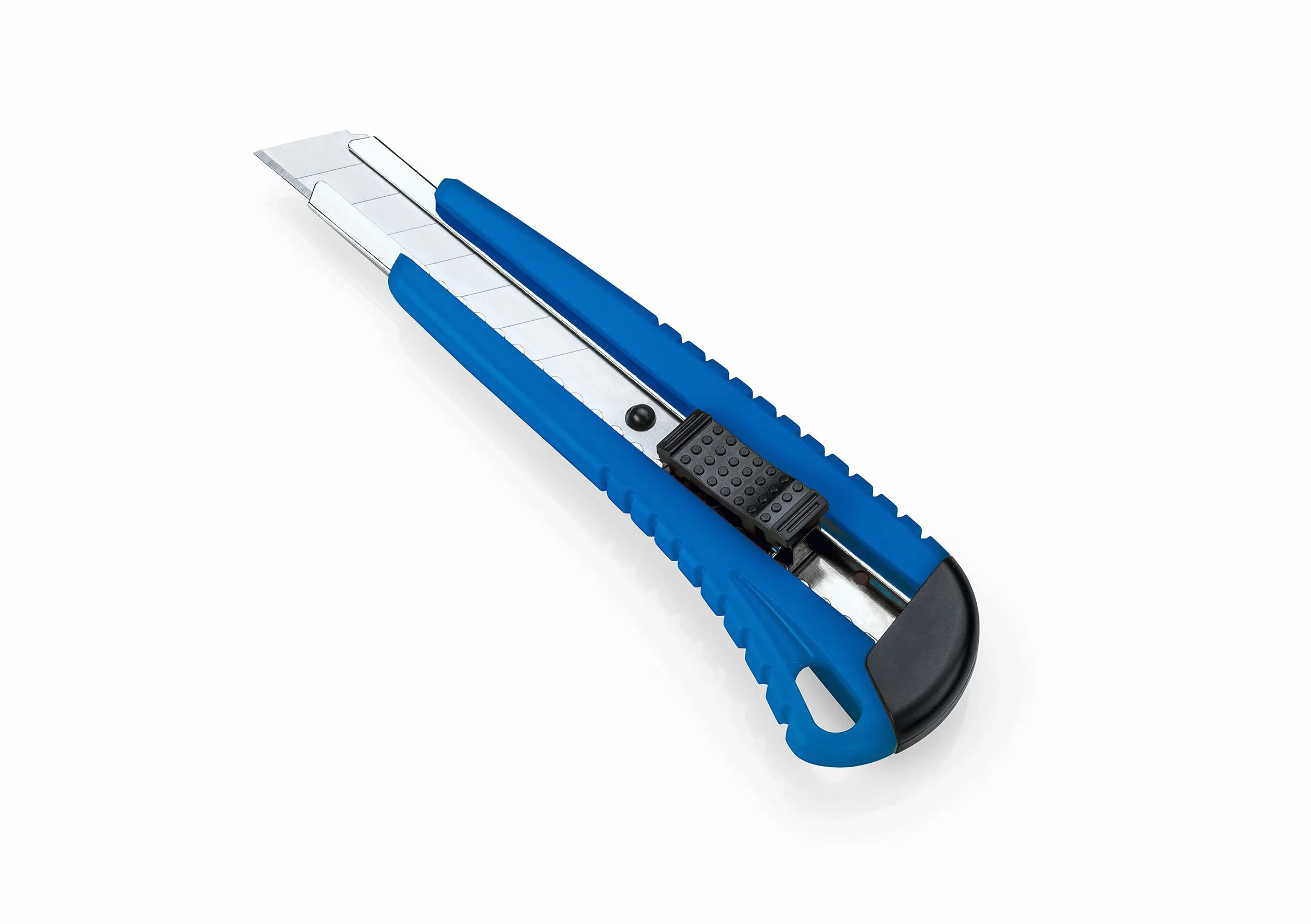 Dahle Taglierina Basic 18 mm Coltello Multiuso con 2 Lame di Ricambio Blu