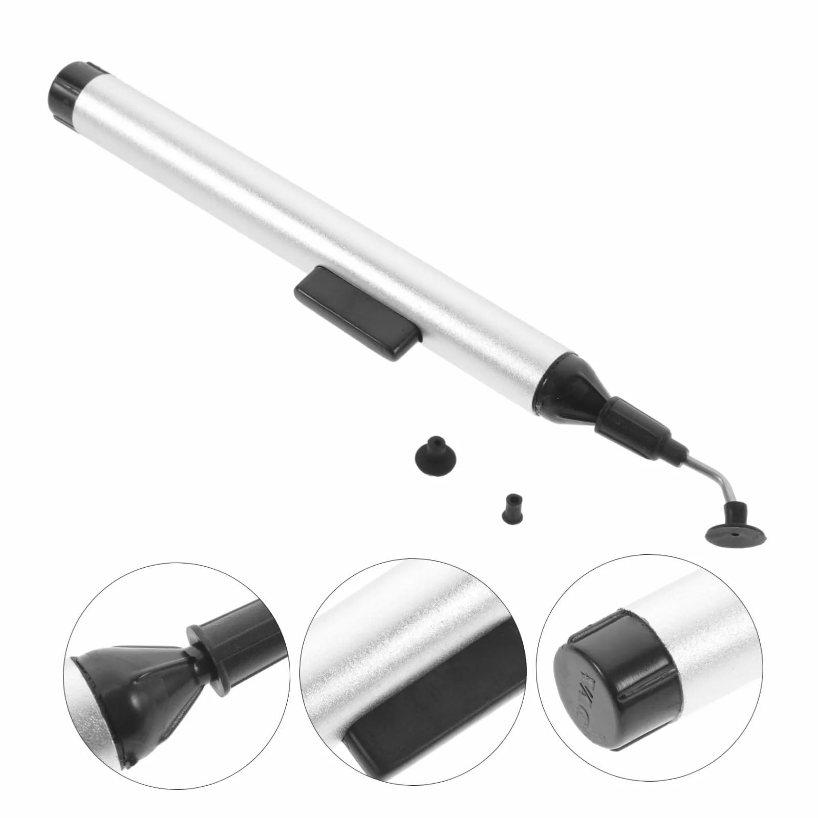 Homoyoyo Estrattore Chip IC Antistatico Professionale, Pinza in Lega di Alluminio Durevole Regolazione Presa, Strumenti per Riparatori TV DVD PC