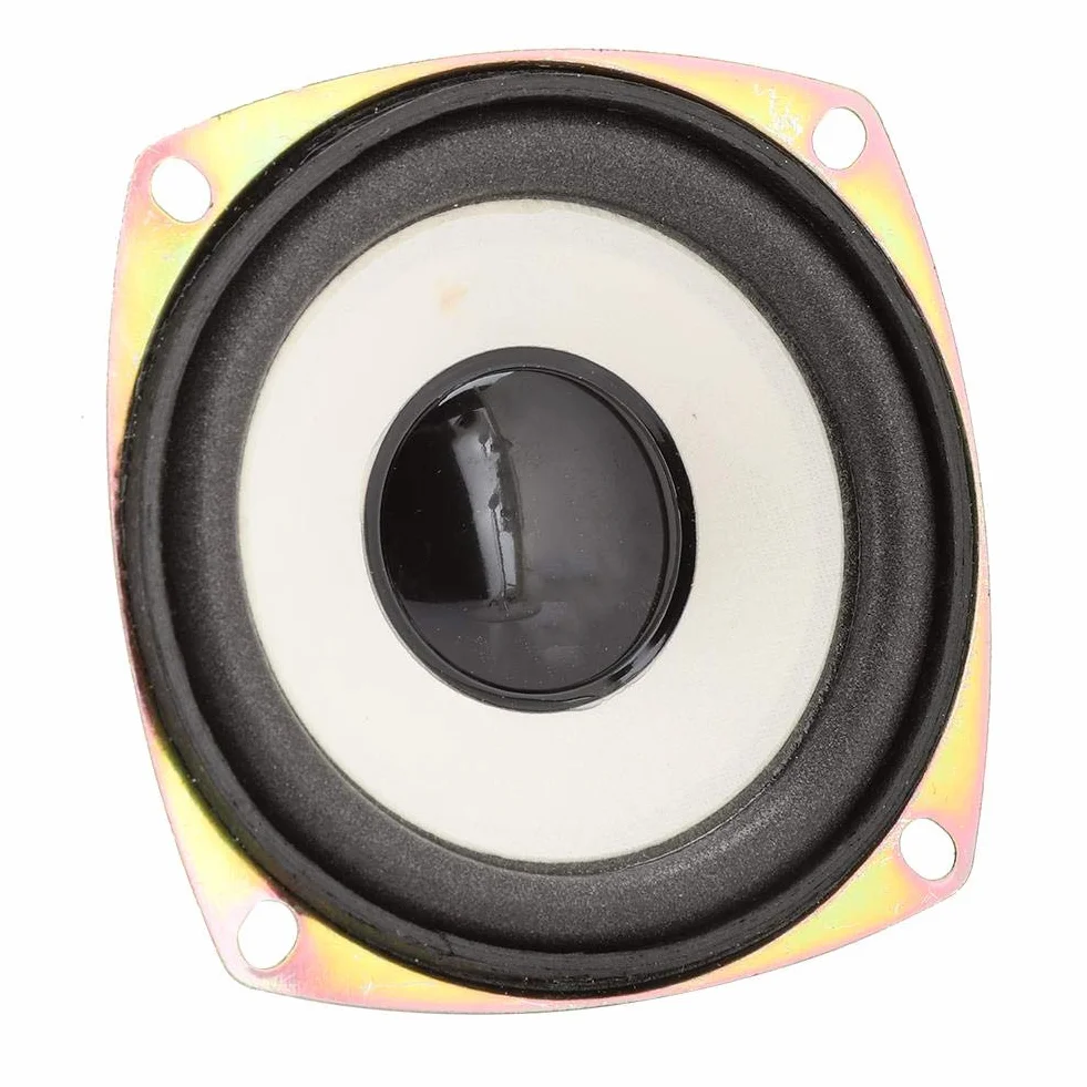 Pusokei Altoparlante a frequenza Piena da 3 Pollici Altoparlante 4ohm 5W Suono Surround Stereo ad Alta sensibilità per Cassa di risonanza multimediale