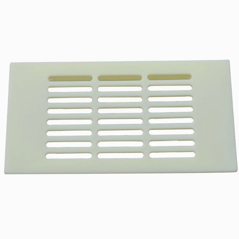 Griglia di ventilazione a parete in plastica | Multicolor 80x150mm for Armadio Guardaroba: Ventilazione(Yellow)