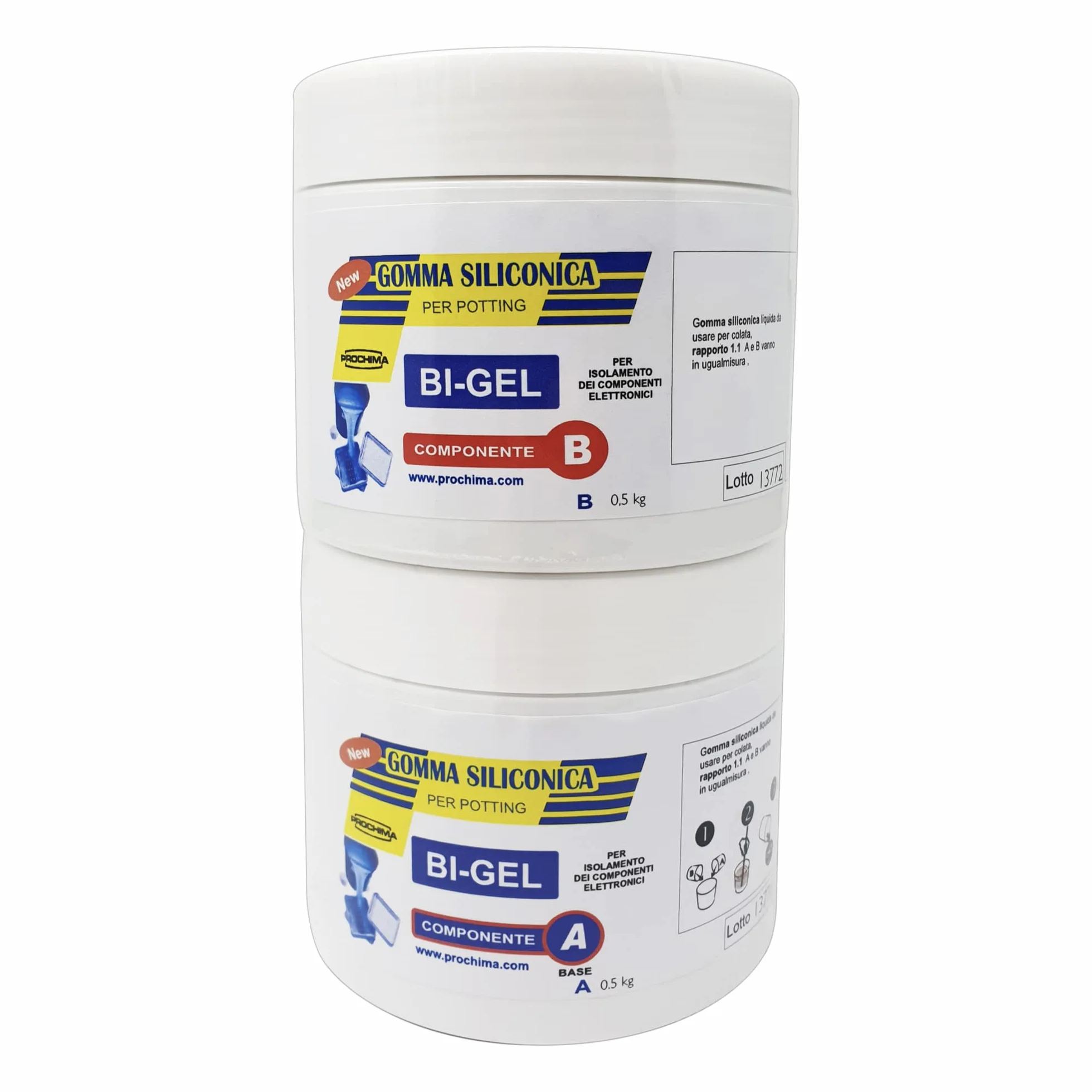 Prochima BI-GEL Gel Siliconico Bicomponente 1 kg
