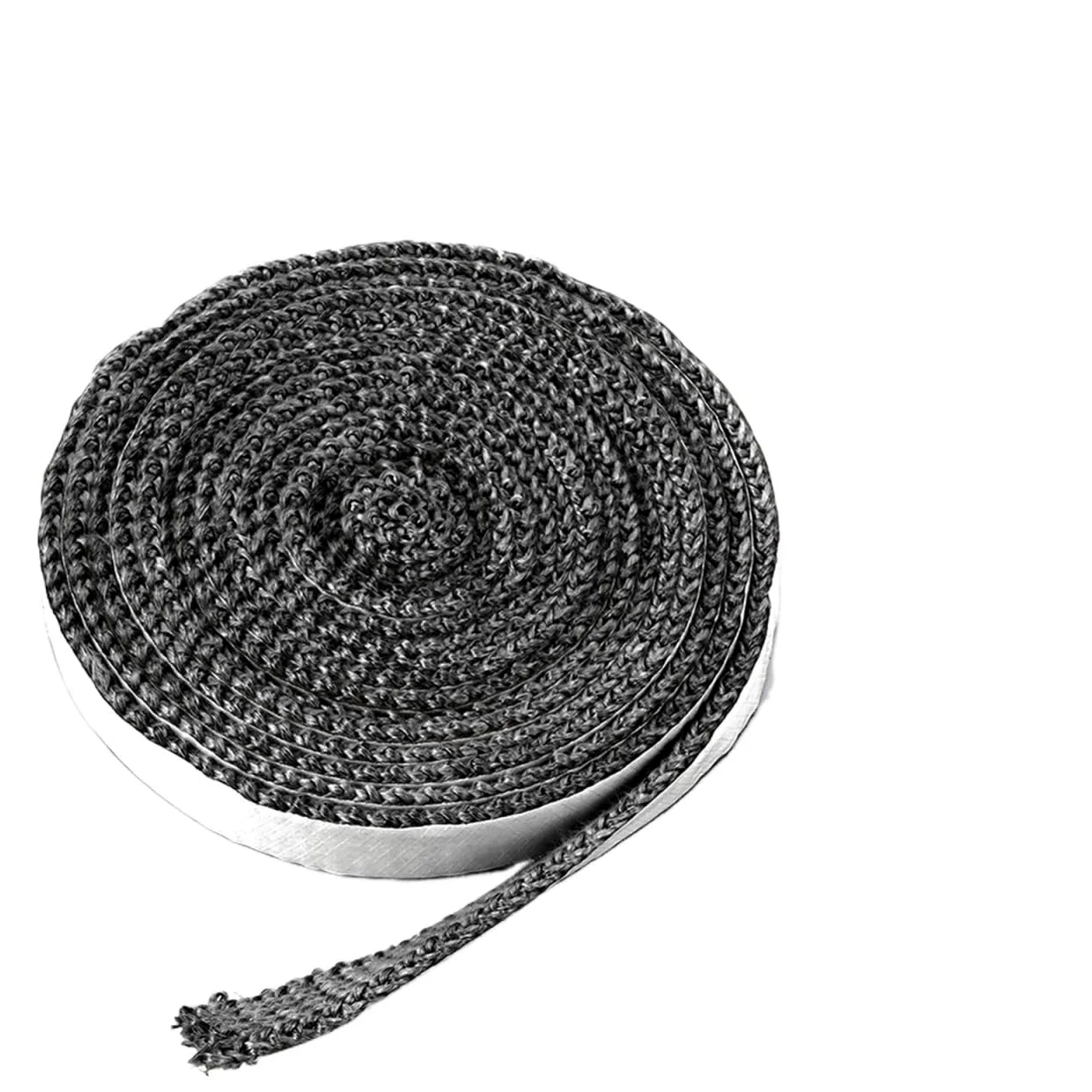 Guarnizione Stufa a Legna Corda nera for stufa a legna da 2/3,0 m | Sostituzione della guarnizione della porta del caminetto autoadesiva ignifuga(15mmx3.0m)