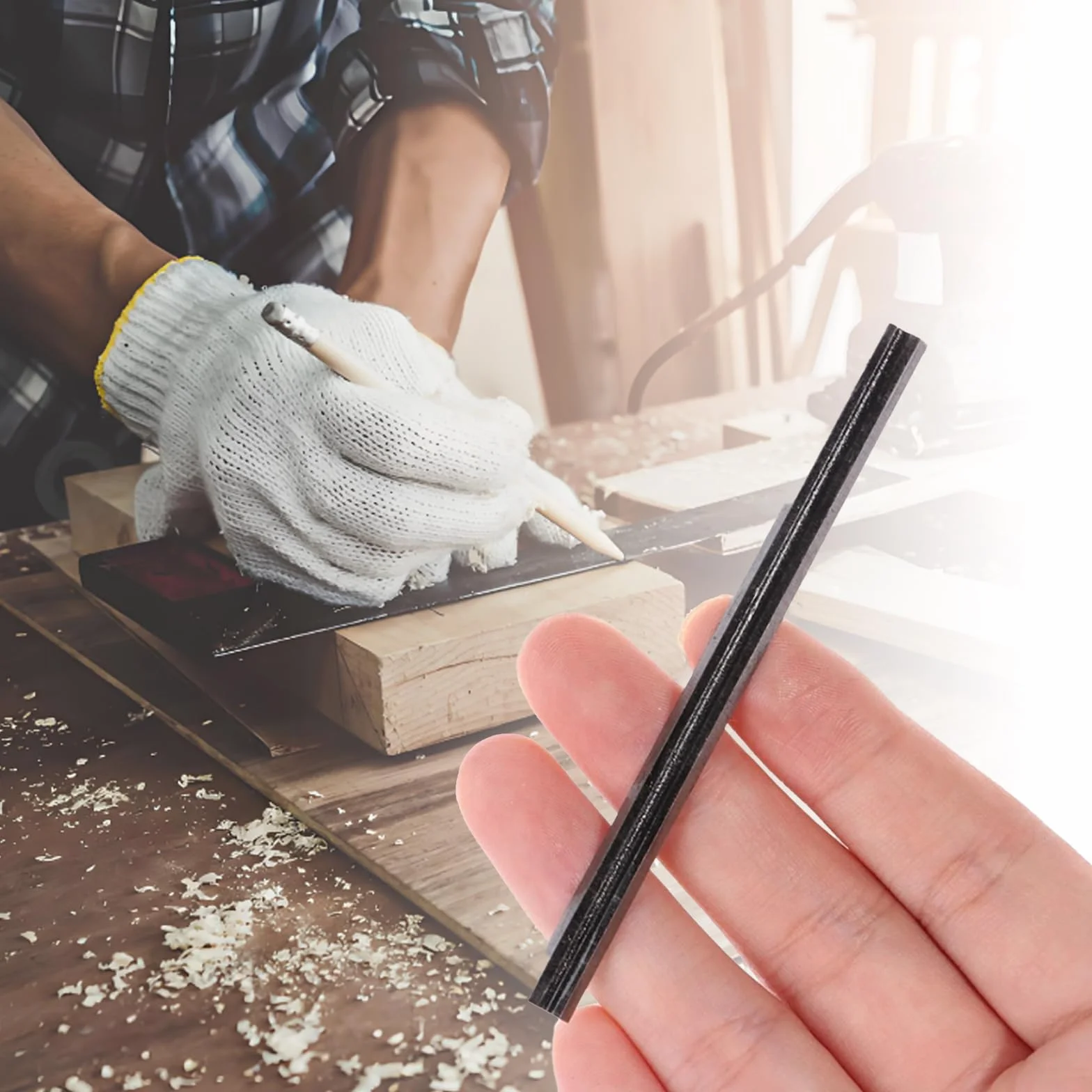 Lame per piallatrice 82 mm acciaio rapido reversibili per Makita Black & Decker Bosch DeWalt